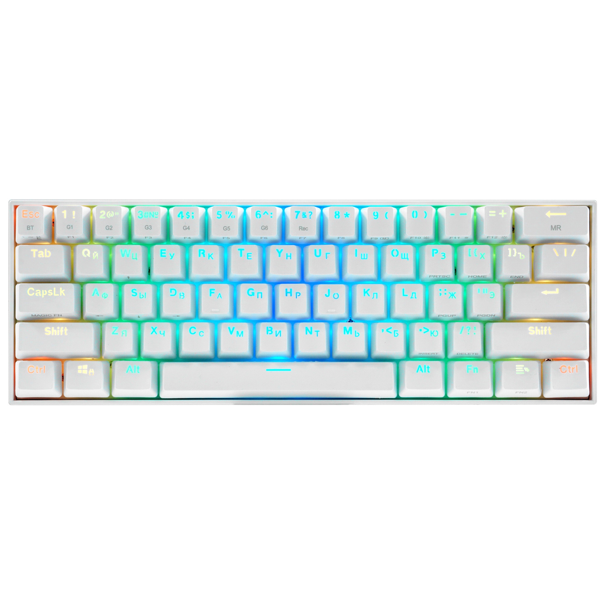 Беспроводная клавиатура Defender DRACONIC RU WHITE