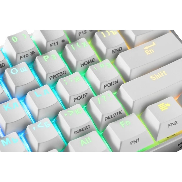 Беспроводная клавиатура Defender DRACONIC RU WHITE