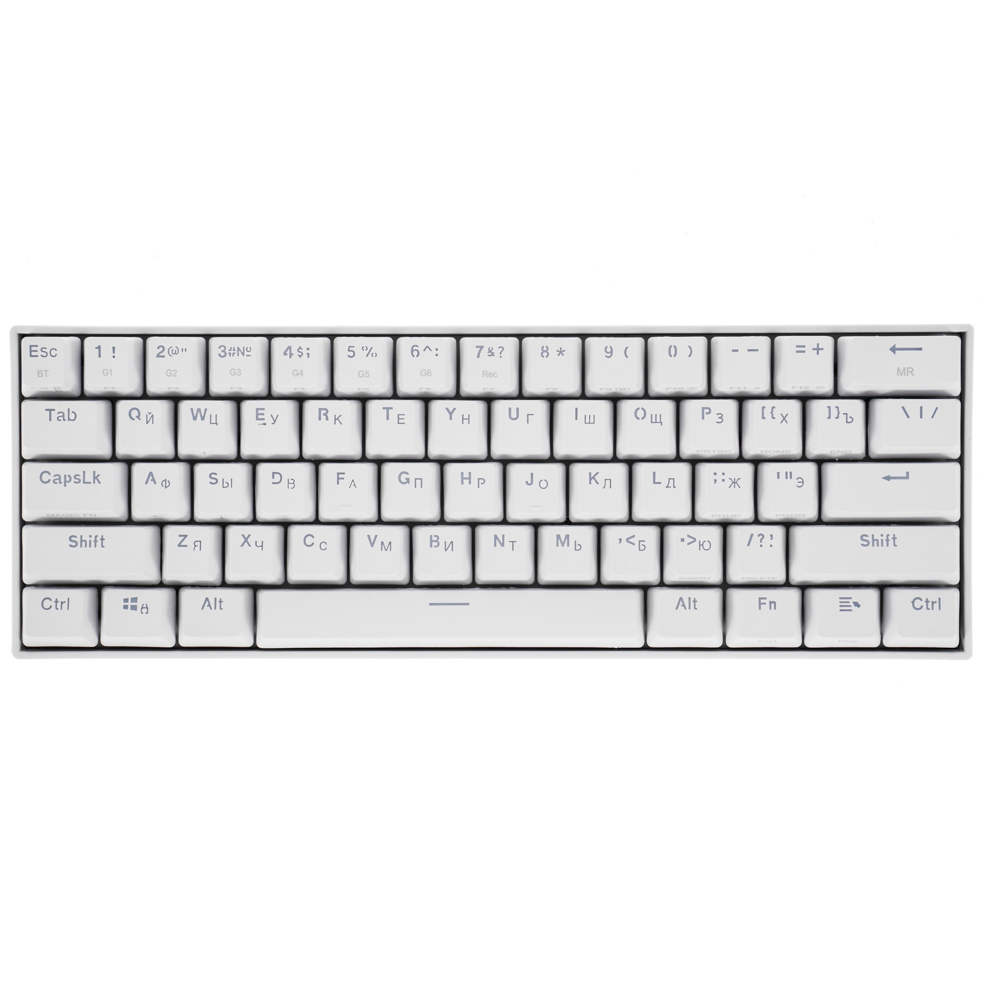 Беспроводная клавиатура Defender DRACONIC RU WHITE