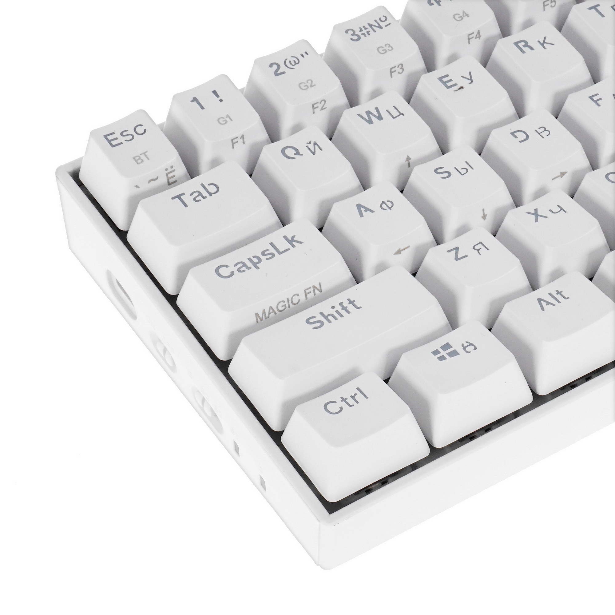 Беспроводная клавиатура Defender DRACONIC RU WHITE