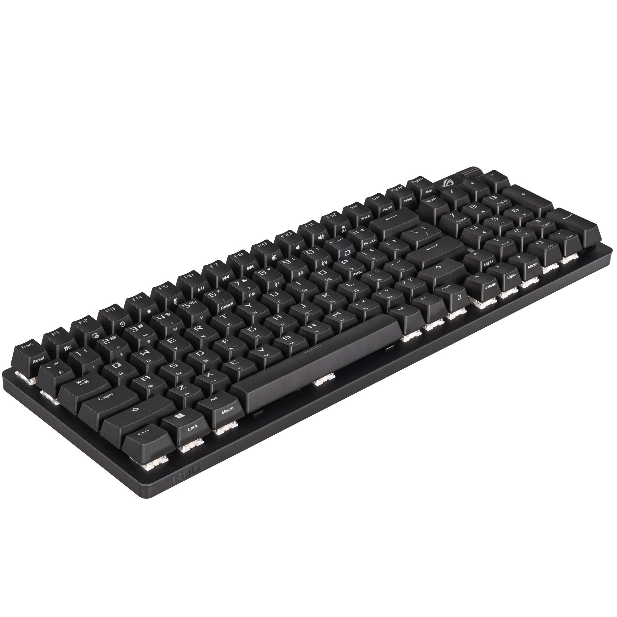 Клавиатура ASUS X901 STRIX SCOPE II 96 WL/NXSW/RU/ABS (RUS)/ ASUS X901 STRIX SCOPE II 96 WL/NXSW/RU/