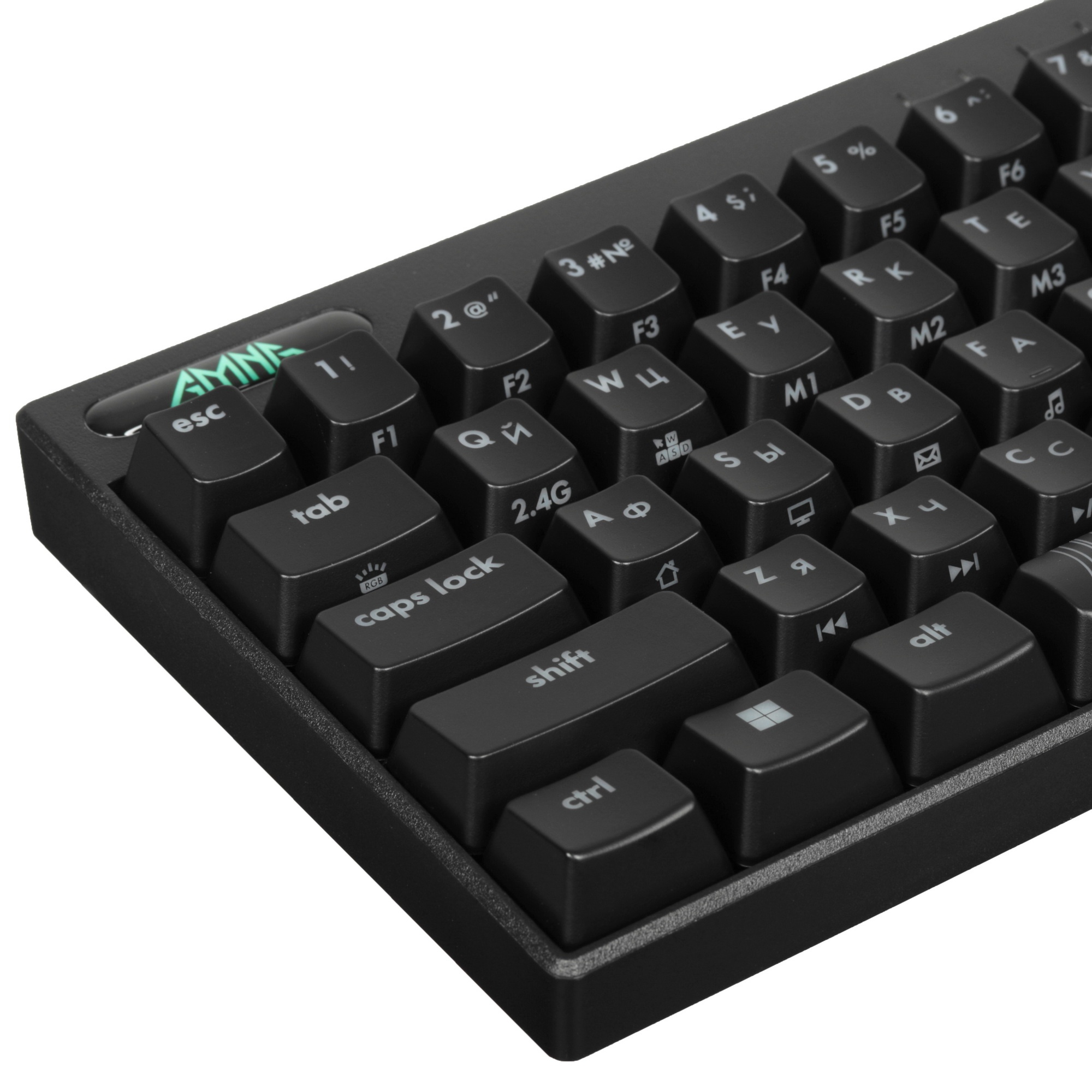 Клавиатура GMNG GG-KB500XW (1910516) беспроводная, USB, Bluetooth/Радиоканал, черный