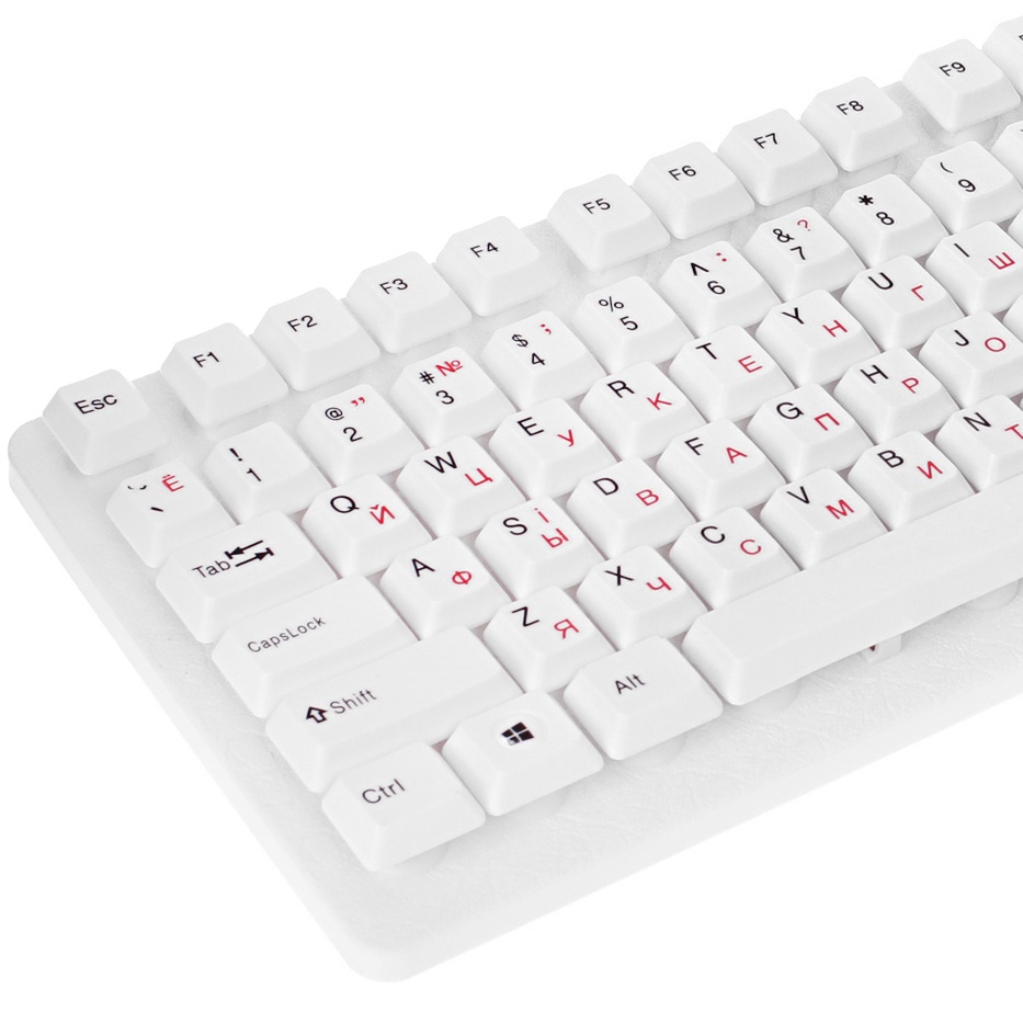 Клавиатура SVEN Standard 301 USB белая