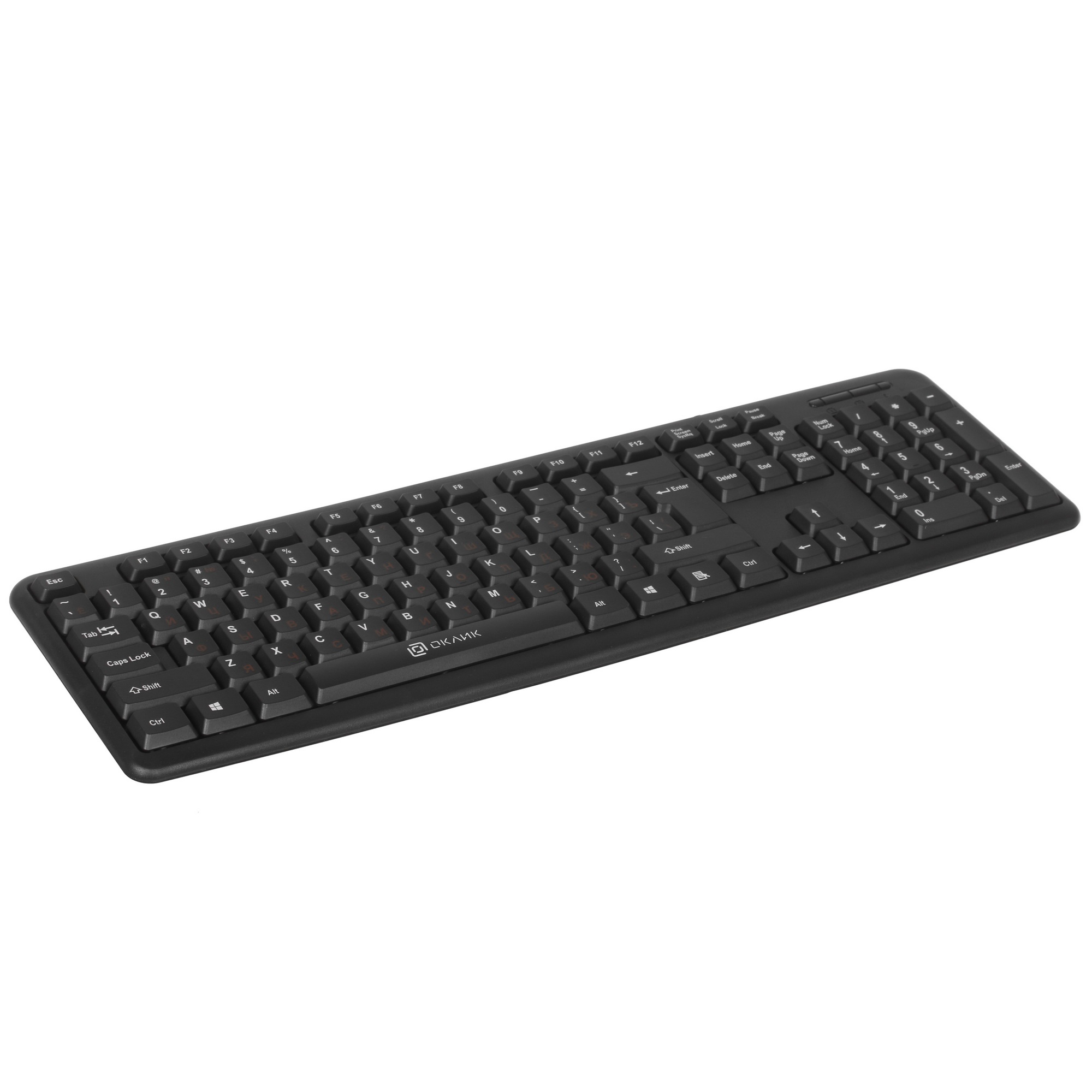Клавиатура Oklick 90MV2 проводная, USB, черный