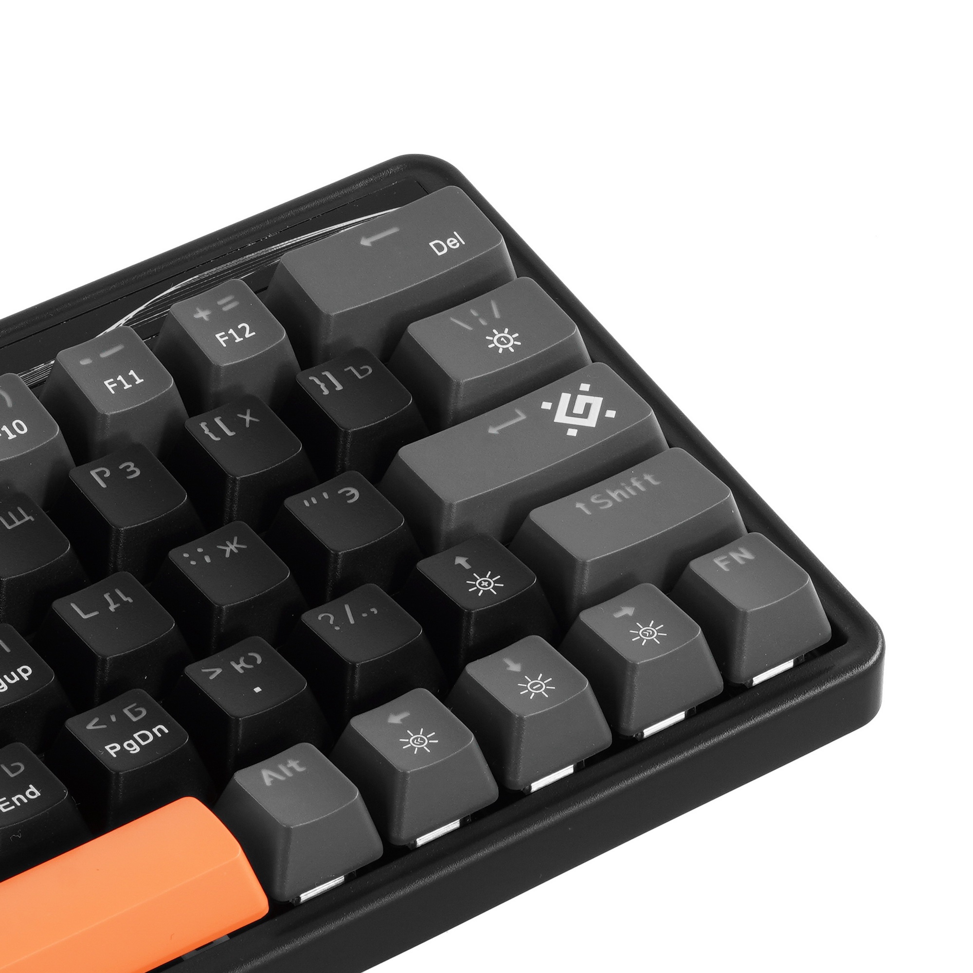Клавиатура Defender Black Raven GK-417  проводная, USB, черный