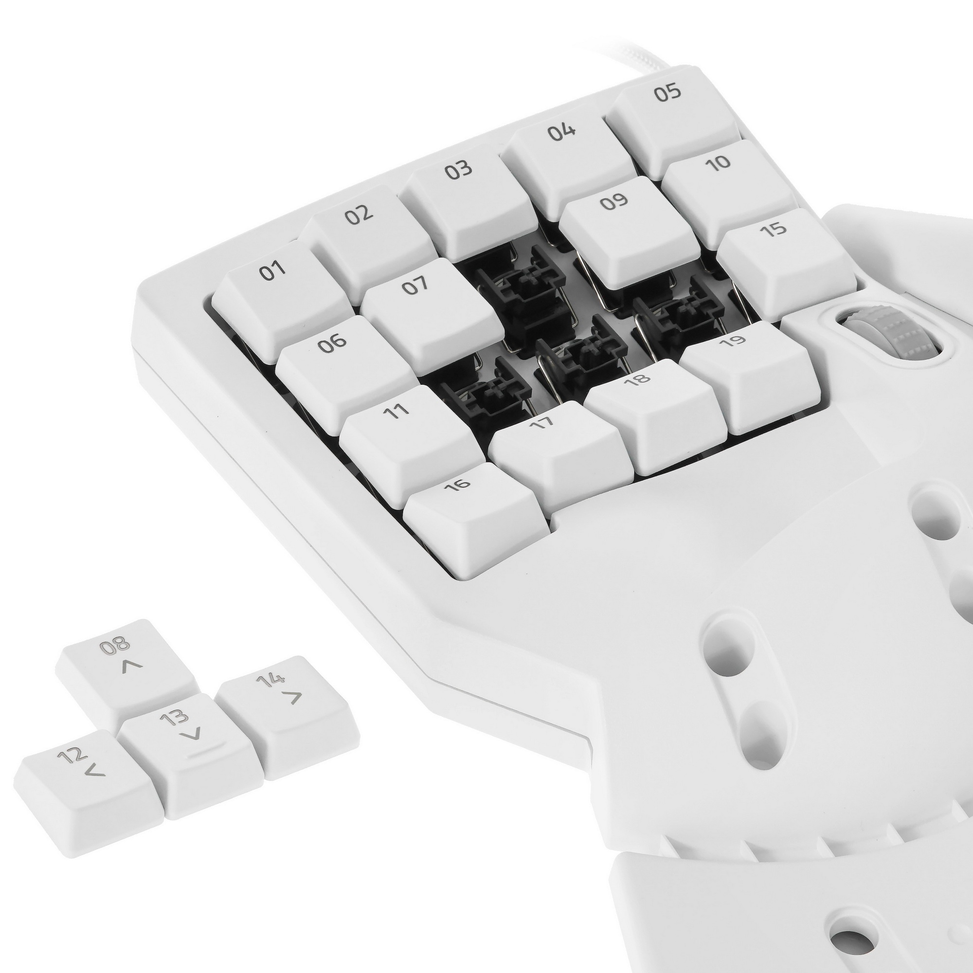 Игровой кейпад Razer Tartarus Pro Mercury Razer Tartarus Pro – Analog Optical Gaming Keypad - Mercur