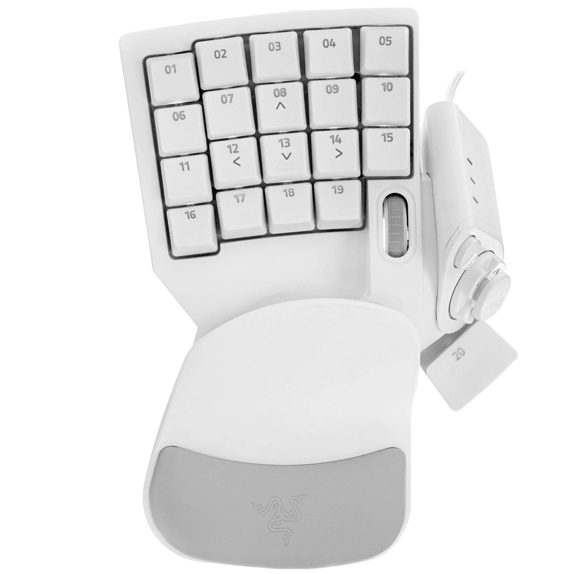 Игровой кейпад Razer Tartarus Pro Mercury Razer Tartarus Pro – Analog Optical Gaming Keypad - Mercur