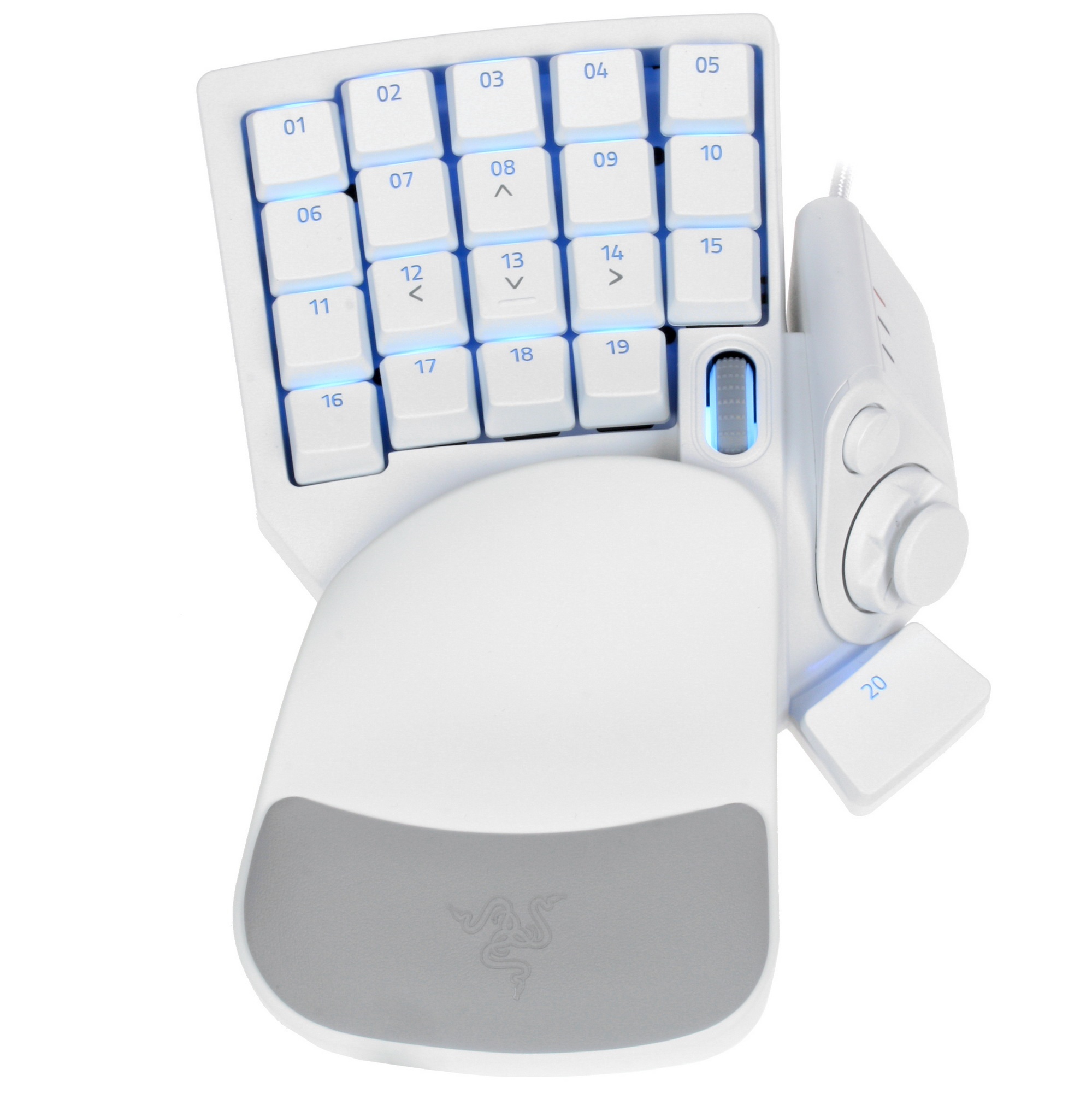 Игровой кейпад Razer Tartarus Pro Mercury Razer Tartarus Pro – Analog Optical Gaming Keypad - Mercur