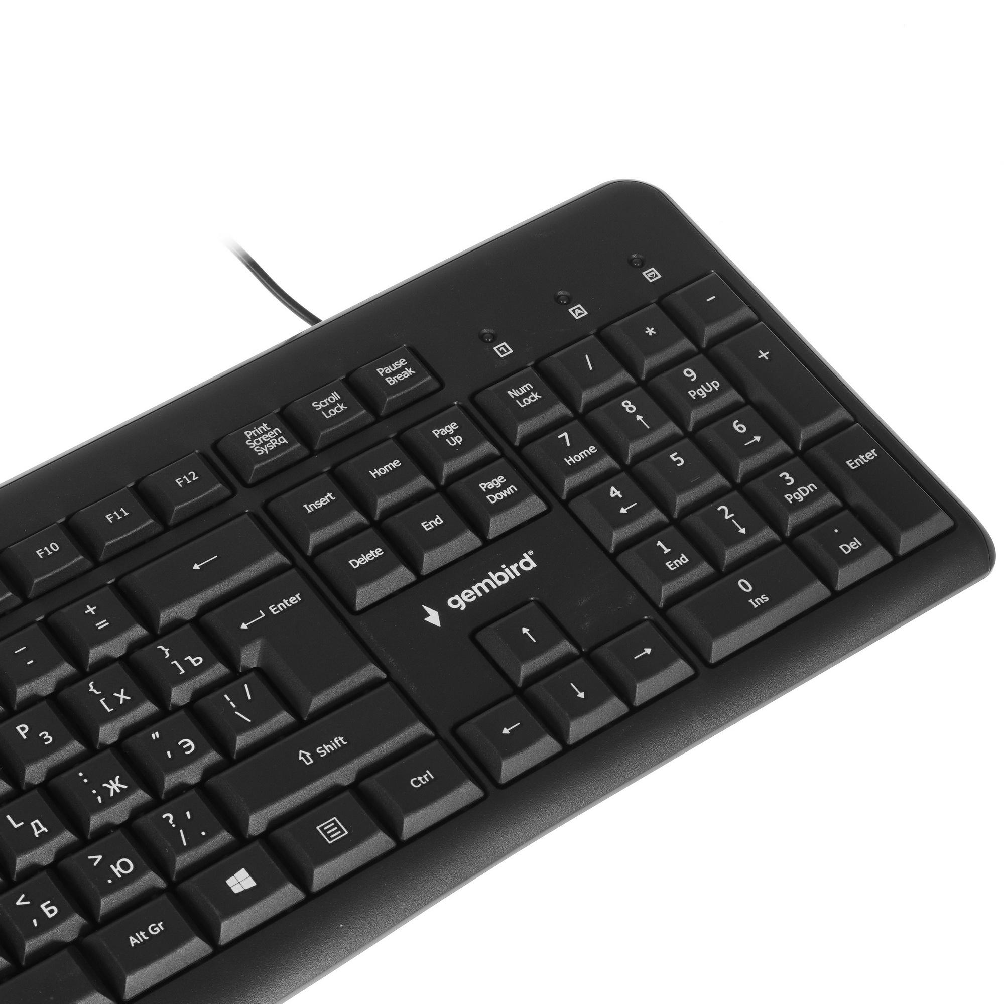 Клавиатура Gembird KB-8440M проводная, USB, чёрный