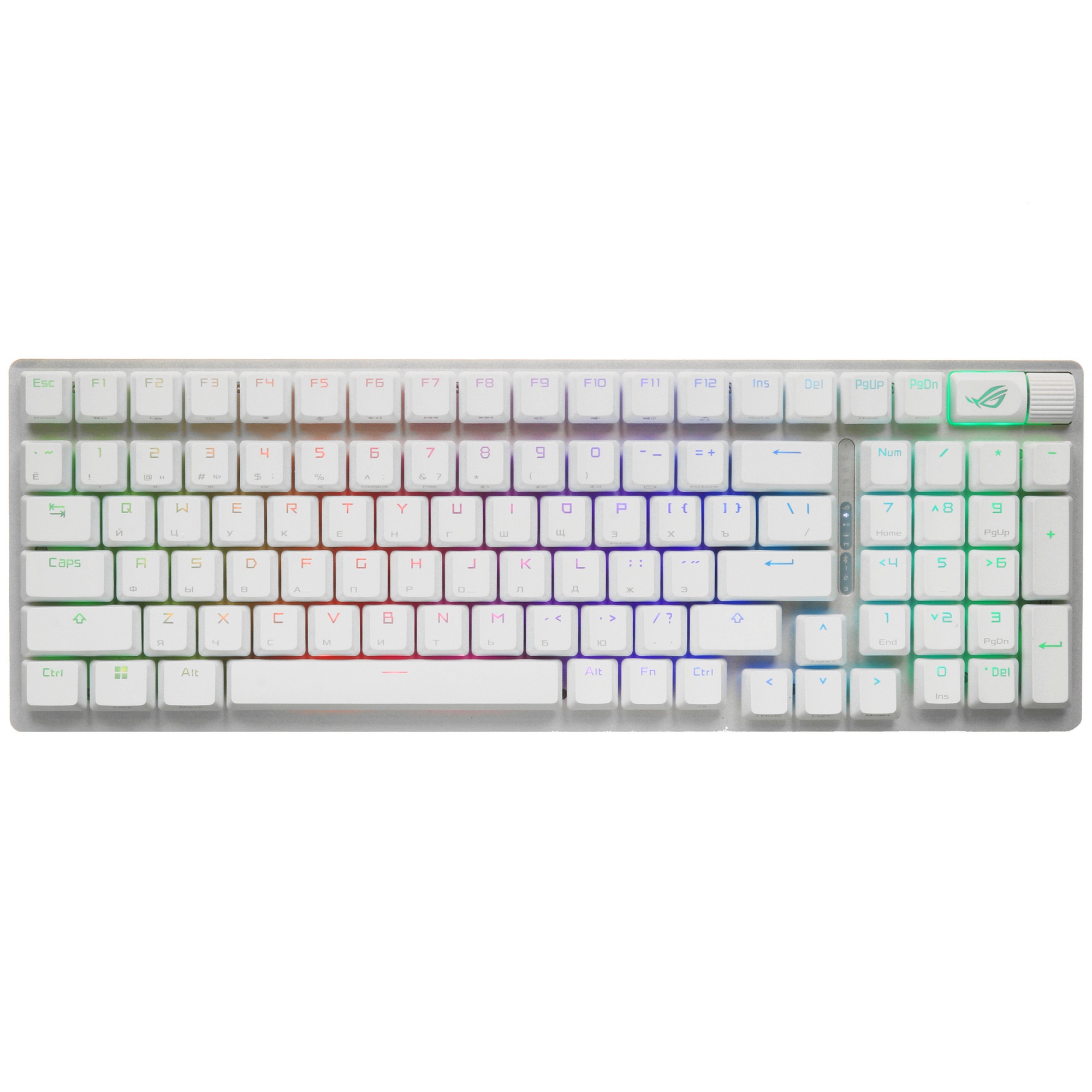 Клавиатура ASUS X901 SCOPE II 96 WL/WHT/NXSW/RU/PBT