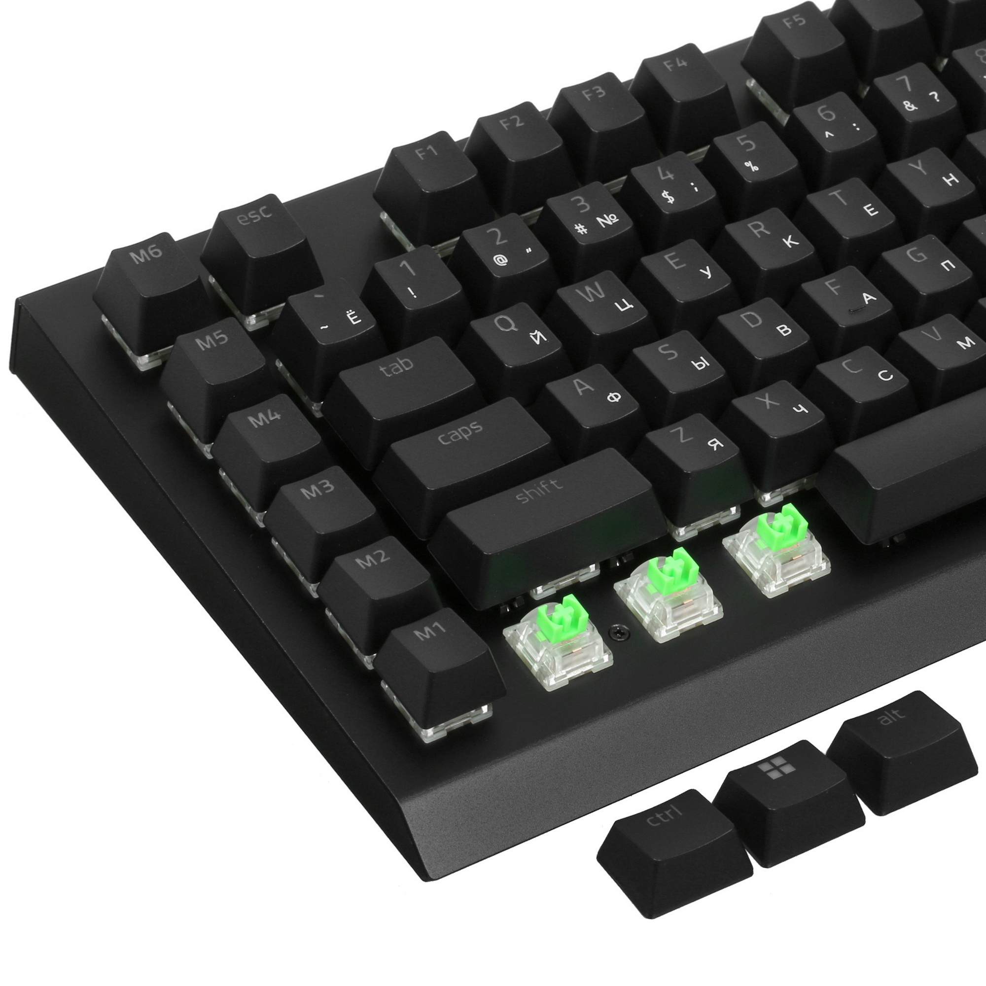 Игровая клавиатура Razer BlackWidow V4 X (Green Switch) - Russian Layout/ Razer BlackWidow V4 X (Gre