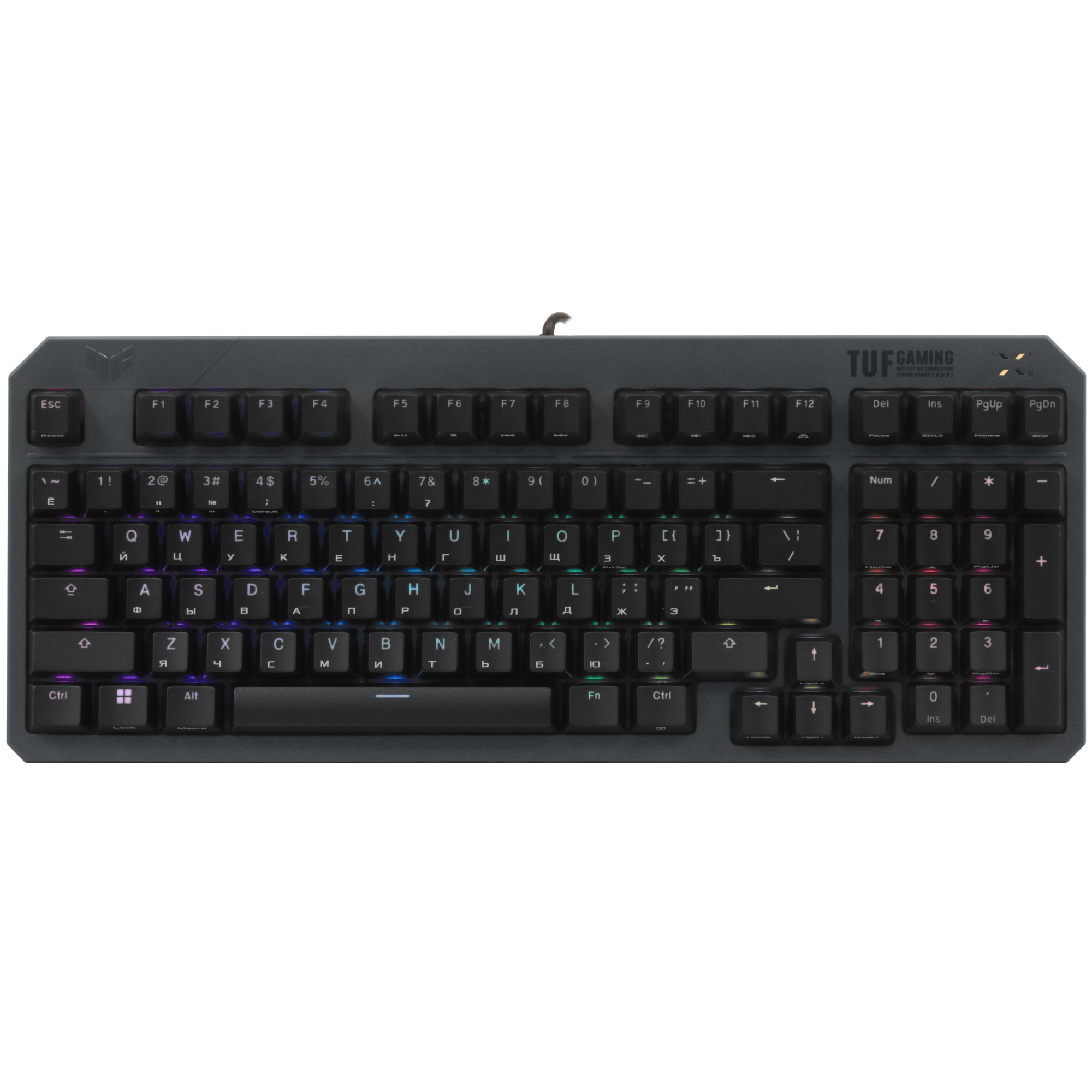 Клавиатура ASUS RA07 TUF K3 GEN II/RD/RU/DS ABS (RUS)