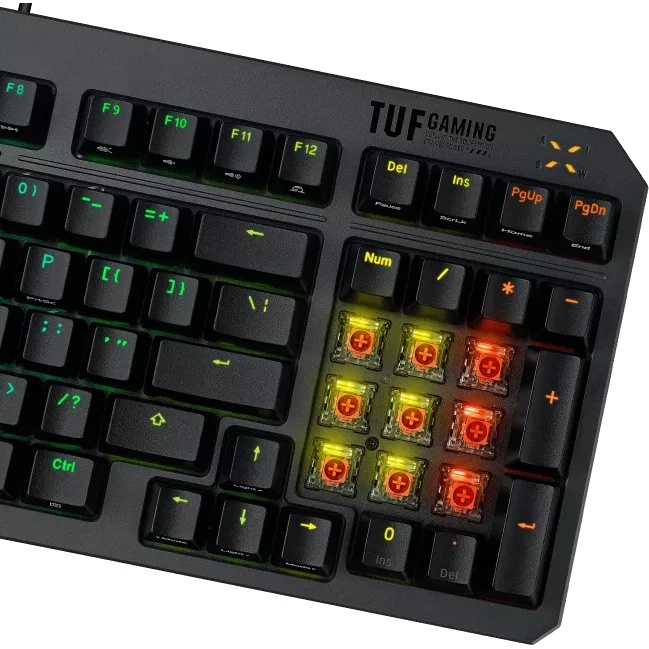 Клавиатура ASUS RA07 TUF K3 GEN II/RD/RU/DS ABS (RUS)