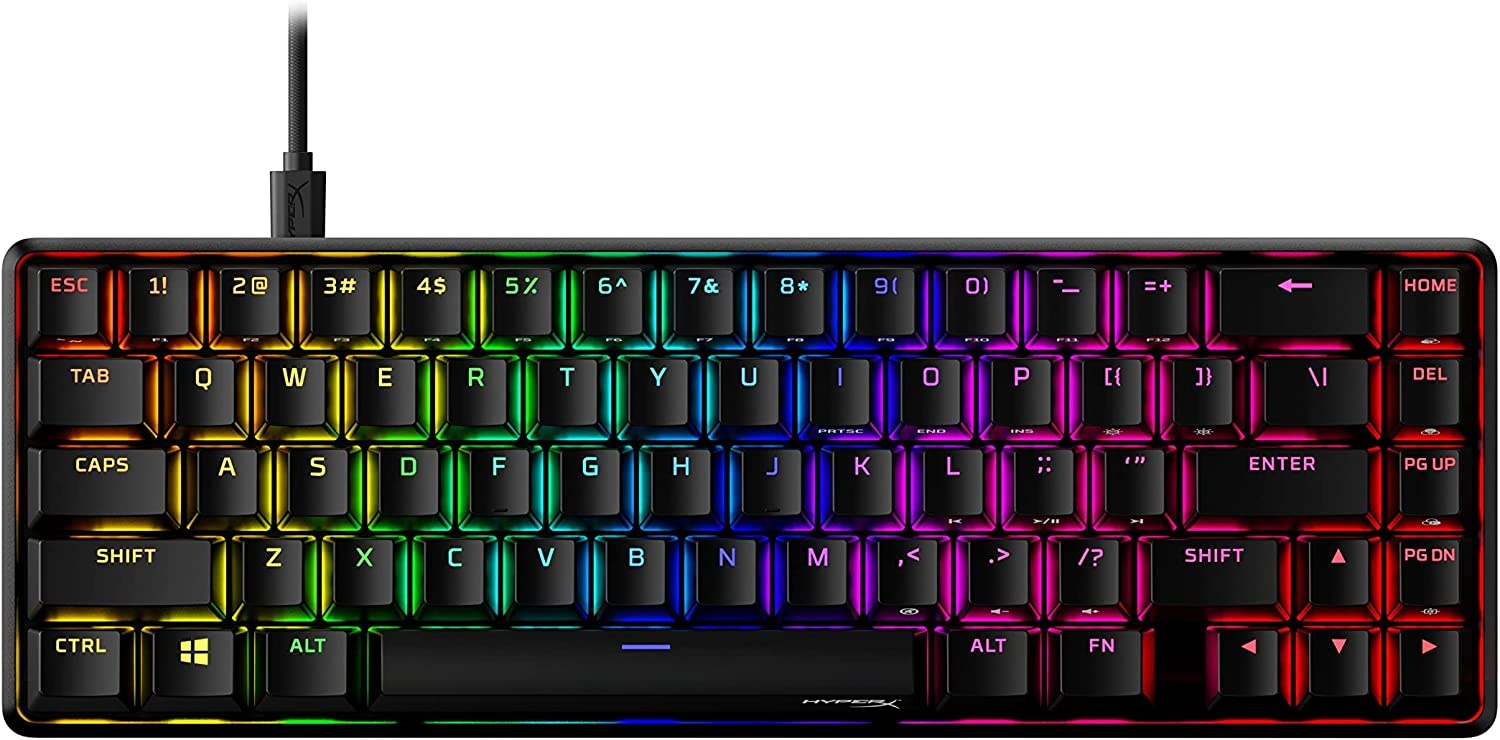 Клавиатура игровая HyperX Alloy Origins 65 (RUS) черный