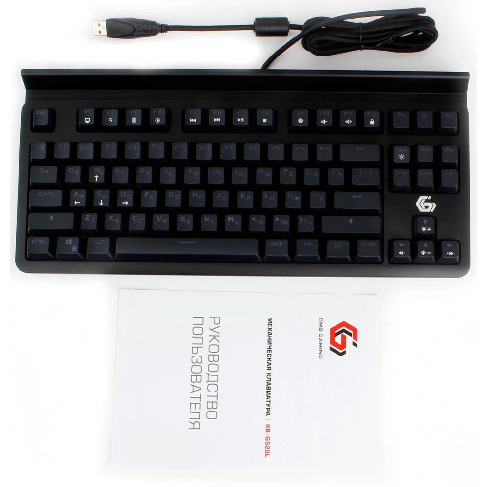 Клавиатура Gembird KB-G520L проводная, USB, чёрный