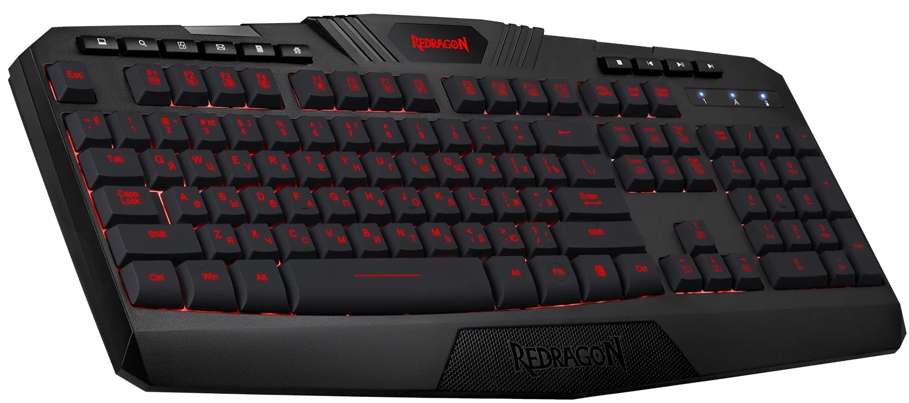 Клавиатура Redragon Harpe Wireless (78121) беспроводная, USB, Радиоканал, черный