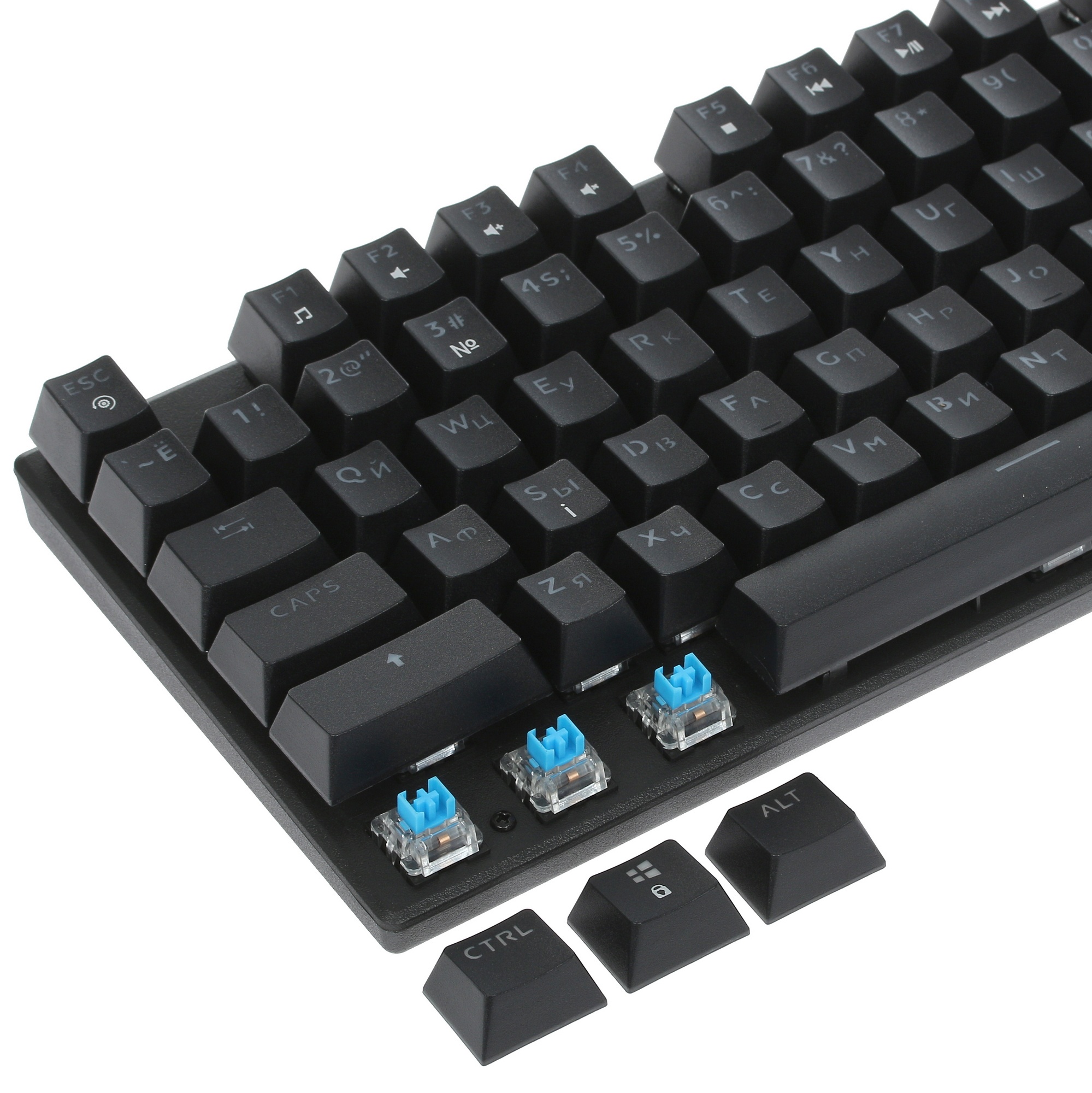 Игровая клавиатура Sven KB-G9300 чёрная (Outemu Blue switches,104кл., подсветка)