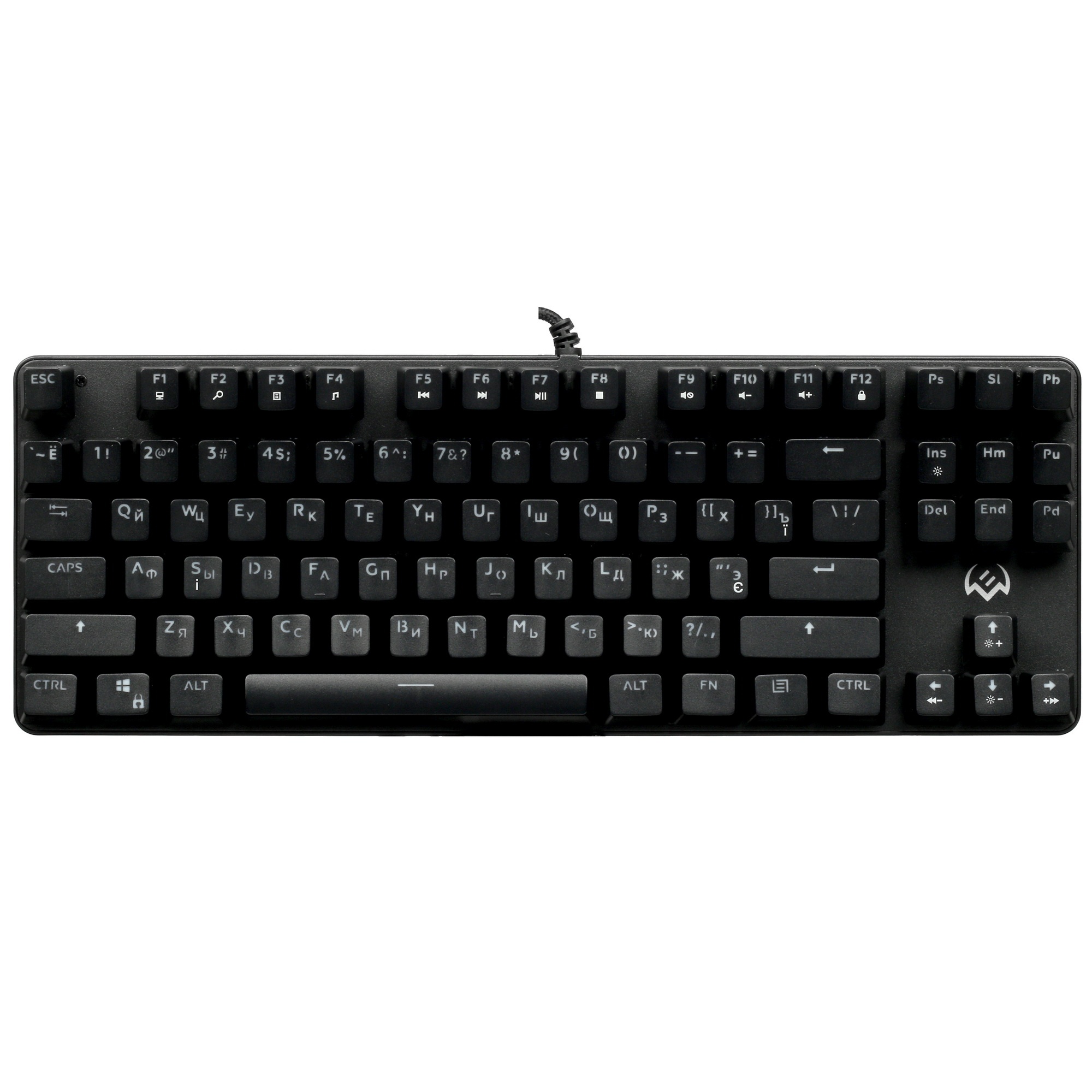 Игровая клавиатура SVEN KB-G9150 (Outemu Blue switches, USB, 87 кл., ПО, RGB-подсветка)