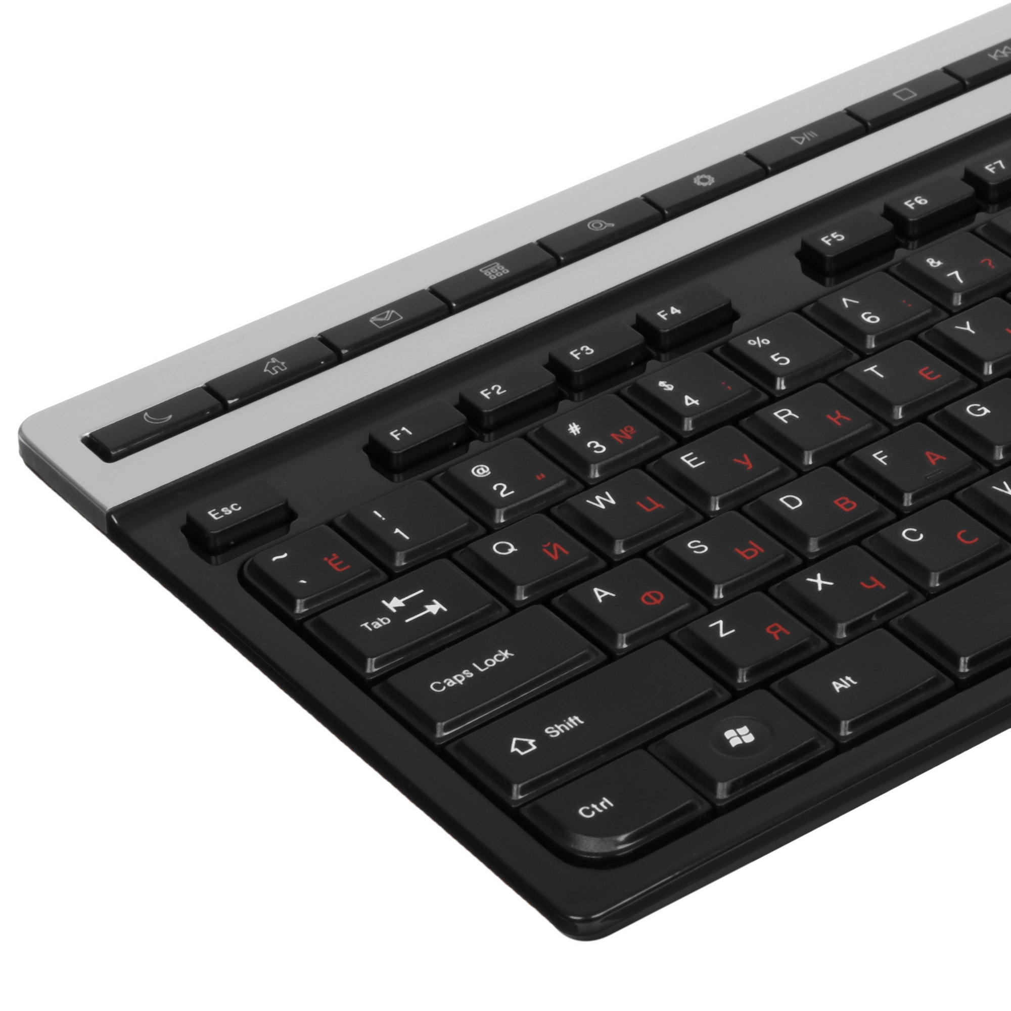 Клавиатура SVEN KB-E5500W беспроводная USB черный