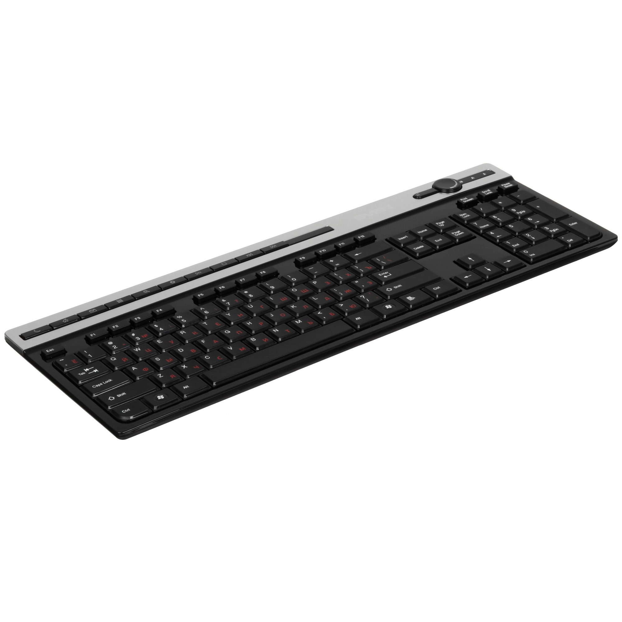 Клавиатура SVEN KB-E5500W беспроводная USB черный