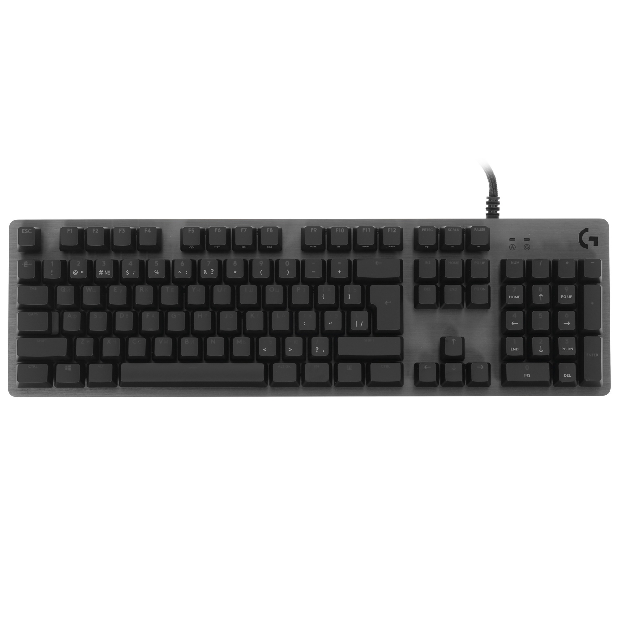 Клавиатура Logitech RGB Mechanical Gaming Keyboard G513 with GX Brown switches TACTILE (920-009329)