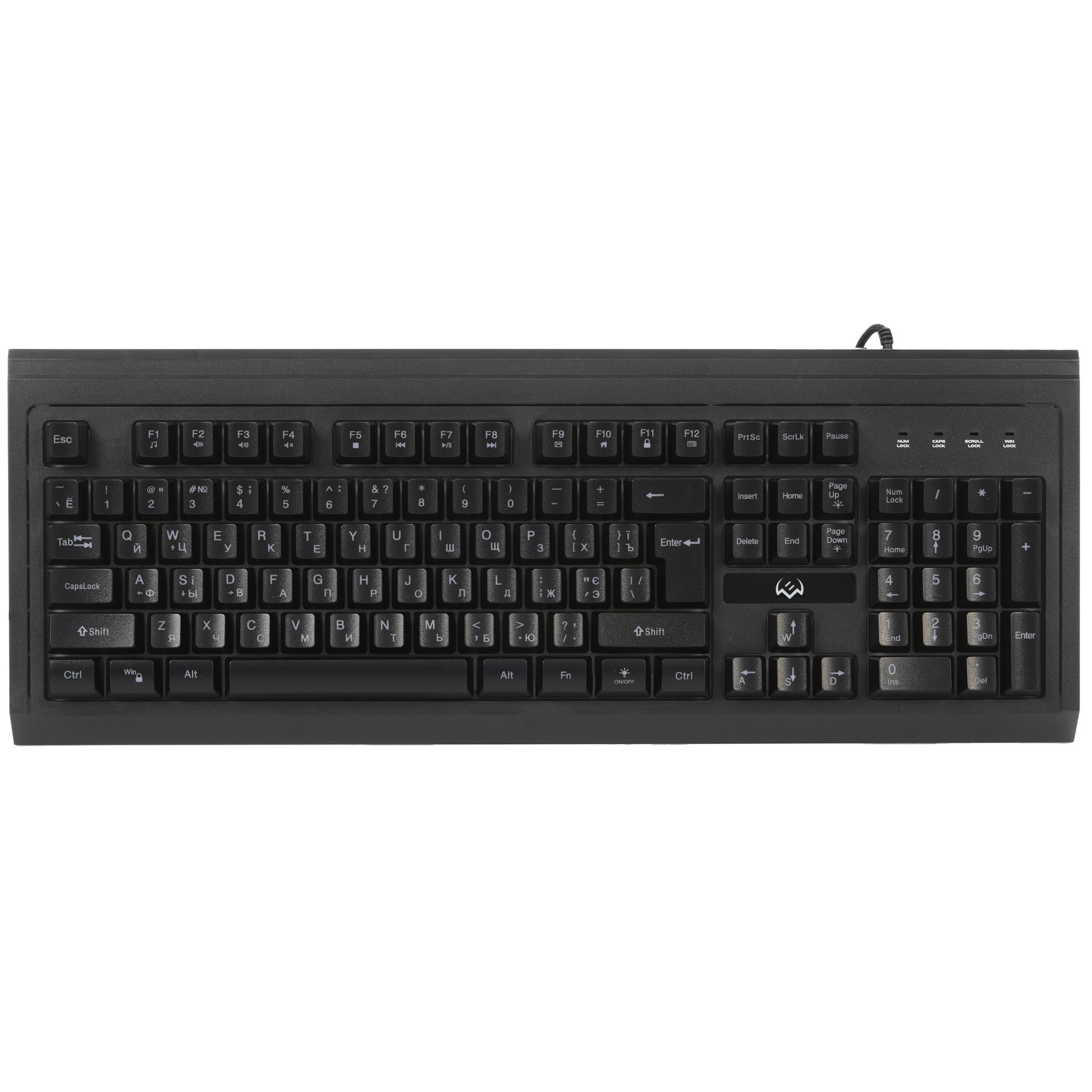 Клавиатура SVEN KB-G8400 проводная USB, черный