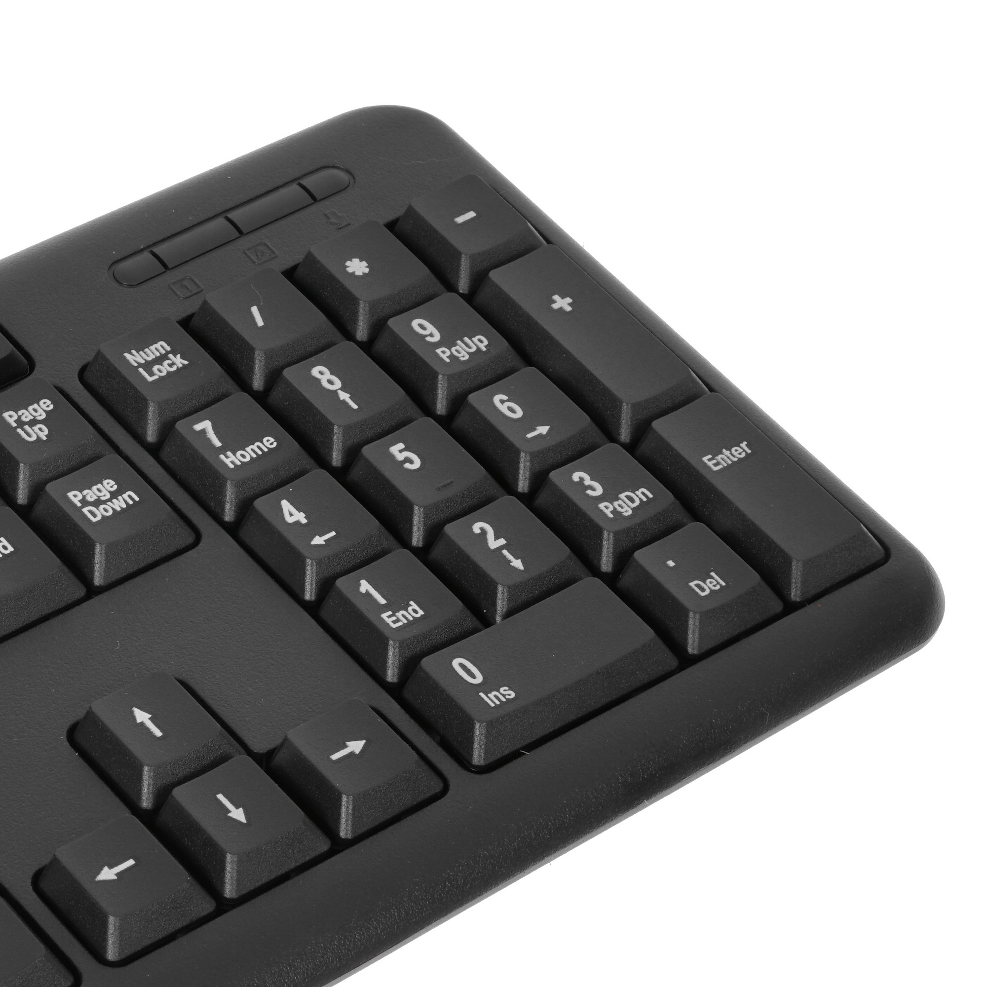 Клавиатура Oklick 180M черный USB