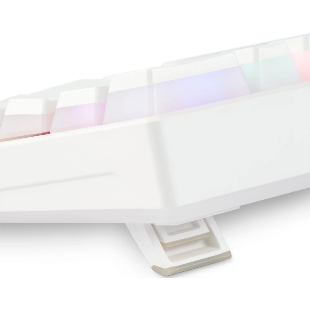 Клавиатура Oklick K763W (1920562) беспроводная, USB, Bluetooth/Радиоканал, белый