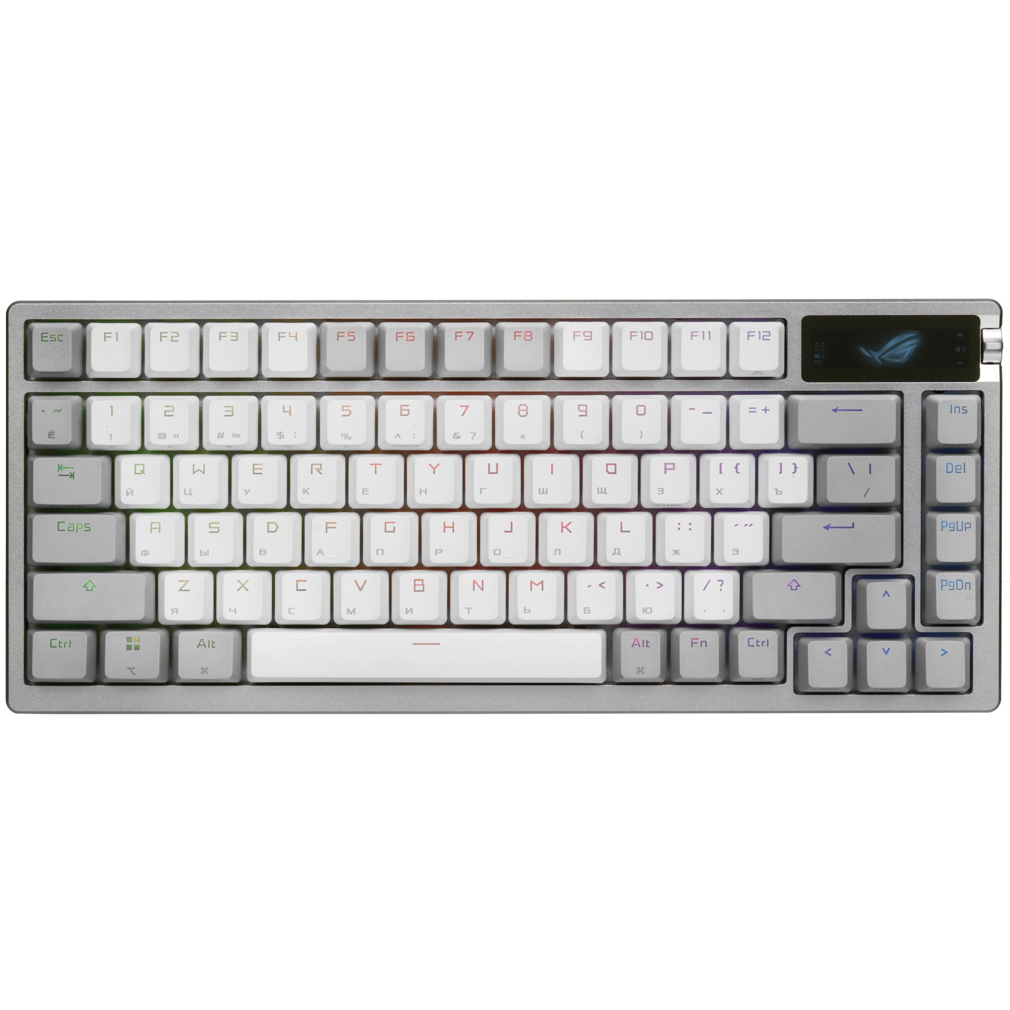 Клавиатура ASUS M701 ROG AZOTH/NXSW/RU/PBT/WHT /KB,ROG NX MECHANICAL,PBT,WHT