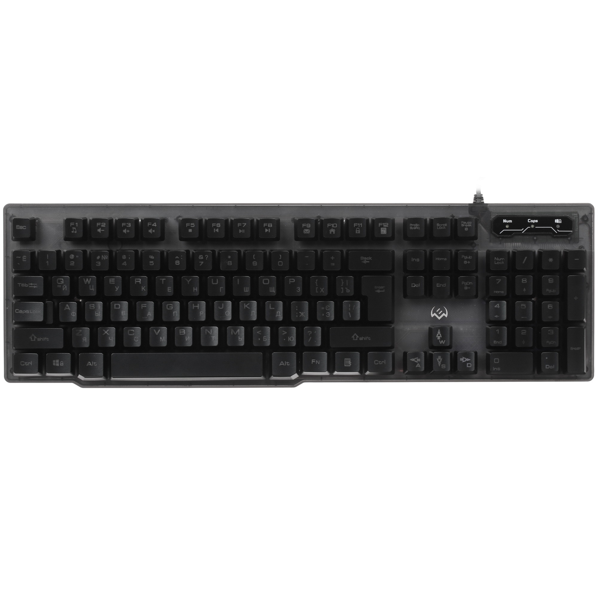 Клавиатура SVEN KB-G8500 проводная USB чёрный