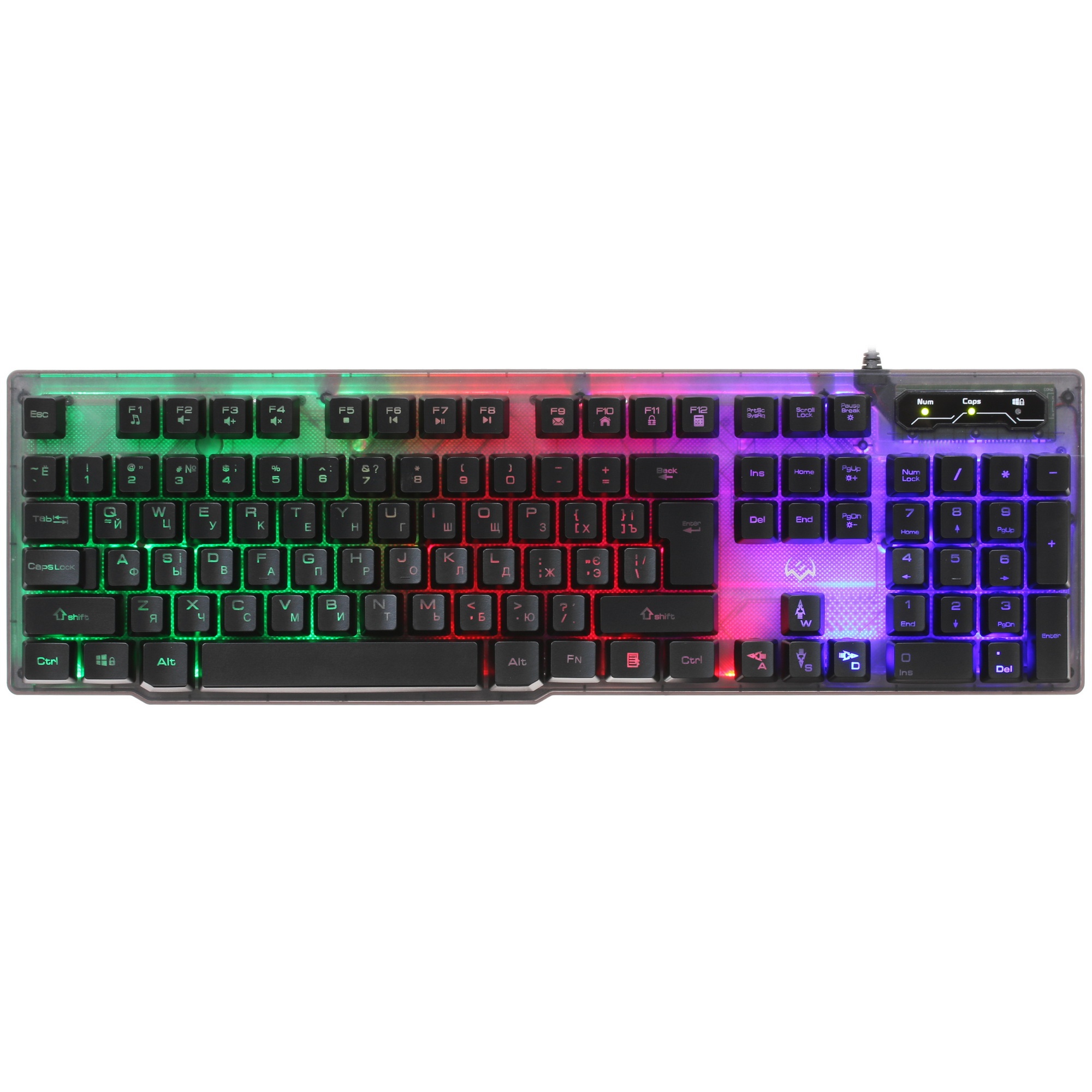 Клавиатура SVEN KB-G8500 проводная USB чёрный