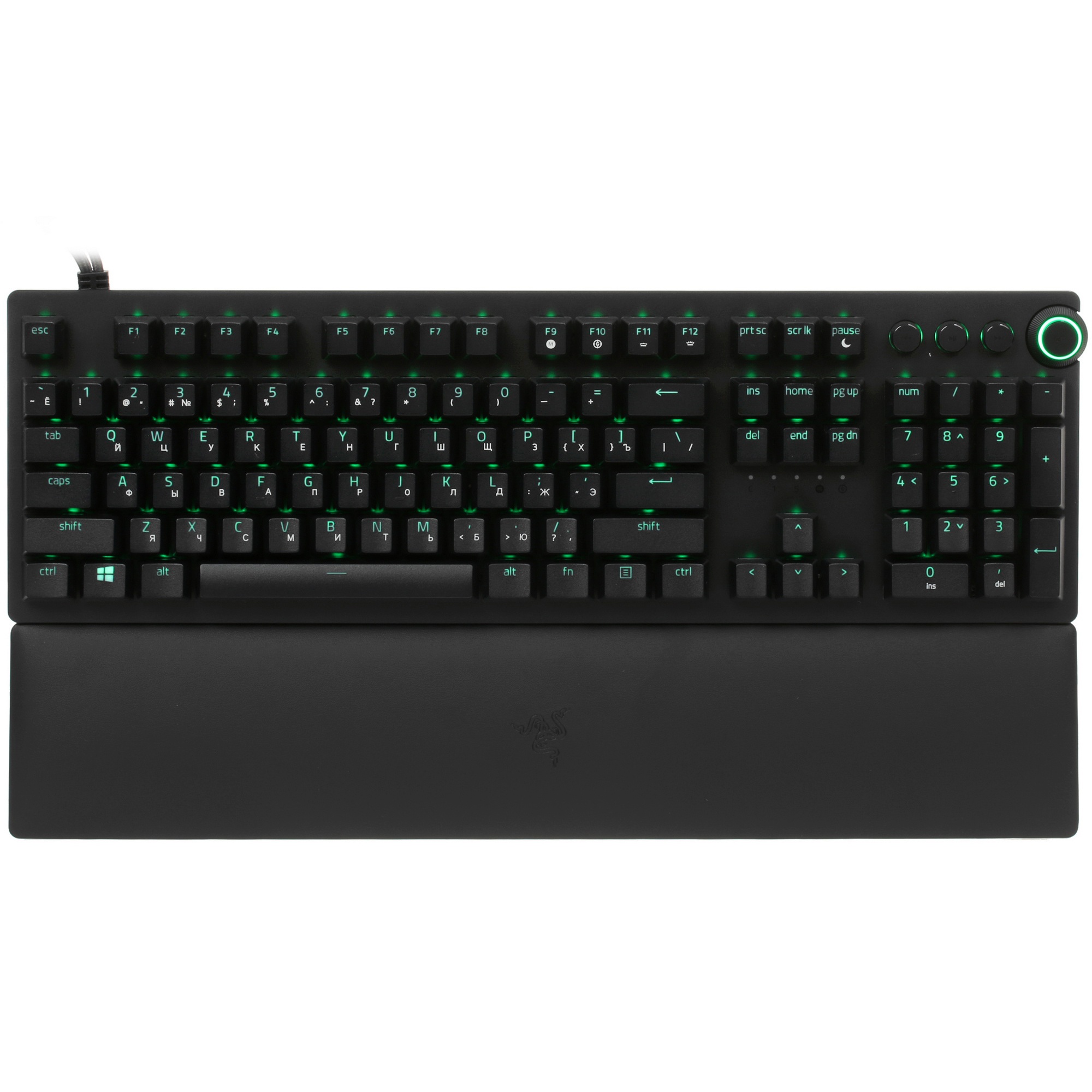 Игровая клавиатура Razer Huntsman V2 Analog - Analog Optical Gaming Keyboard - Russian Layout Razer