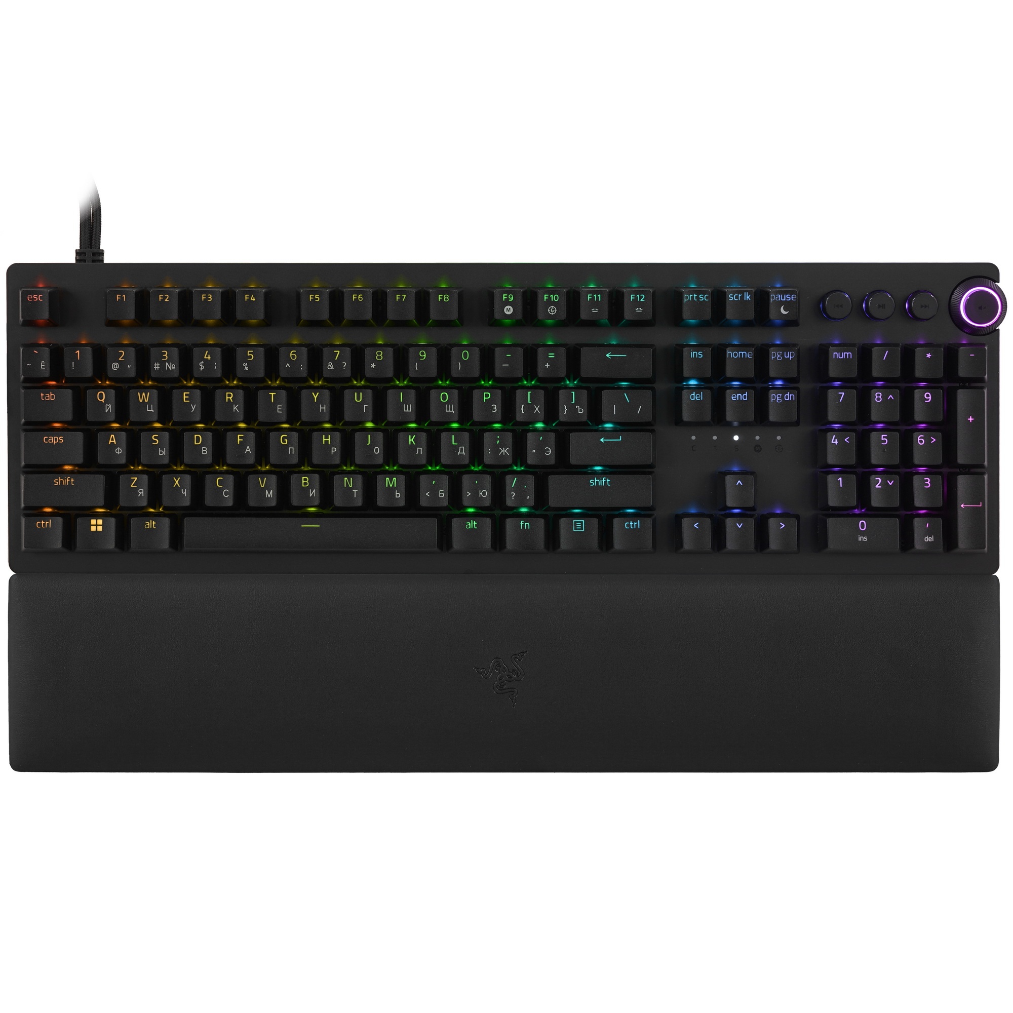 Игровая клавиатура Razer Huntsman V2 Analog - Analog Optical Gaming Keyboard - Russian Layout Razer