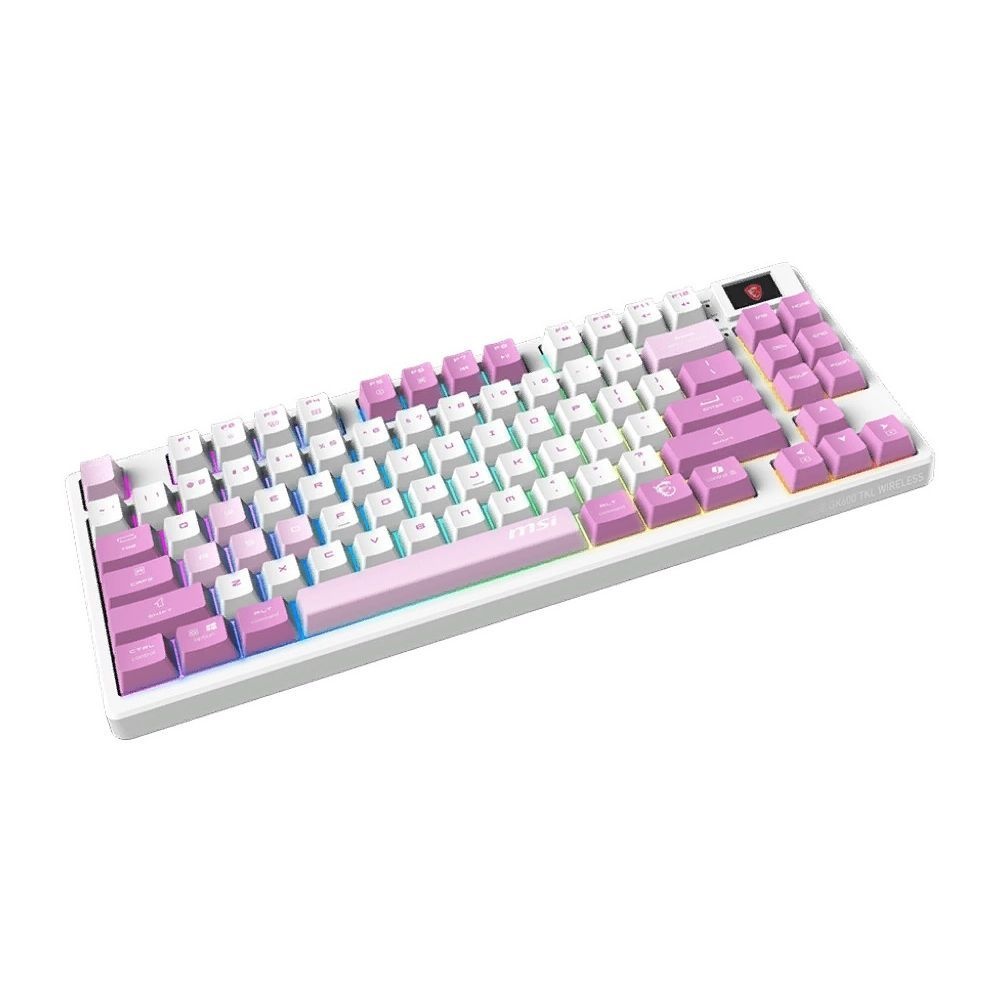 Клавиатура MSI GAMING RU FORGE GK600 TKL W VIOLET RU
