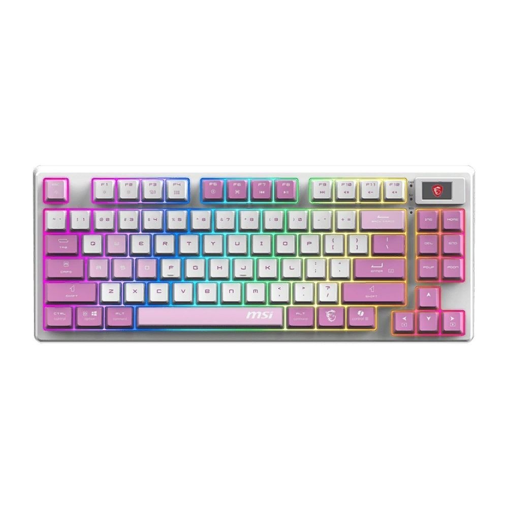 Клавиатура MSI GAMING RU FORGE GK600 TKL W VIOLET RU