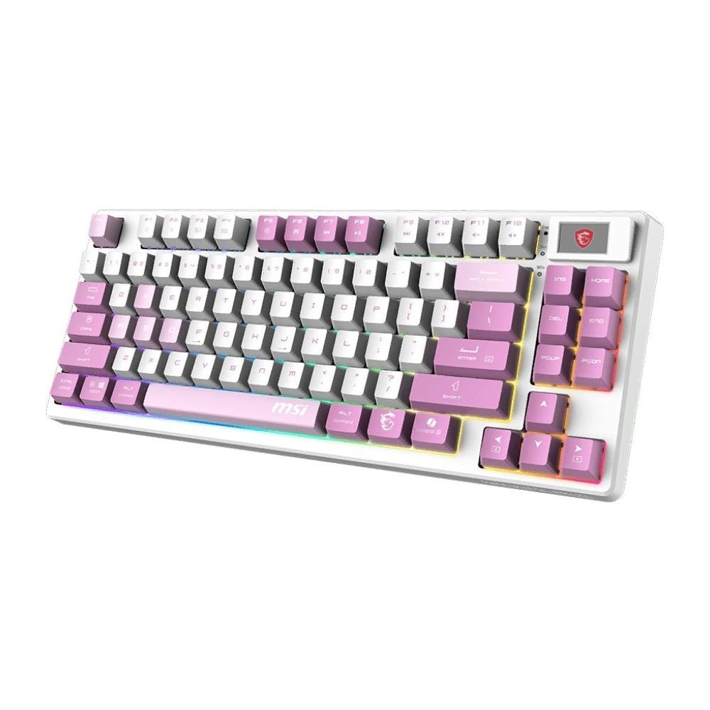 Клавиатура MSI GAMING RU FORGE GK600 TKL W VIOLET RU