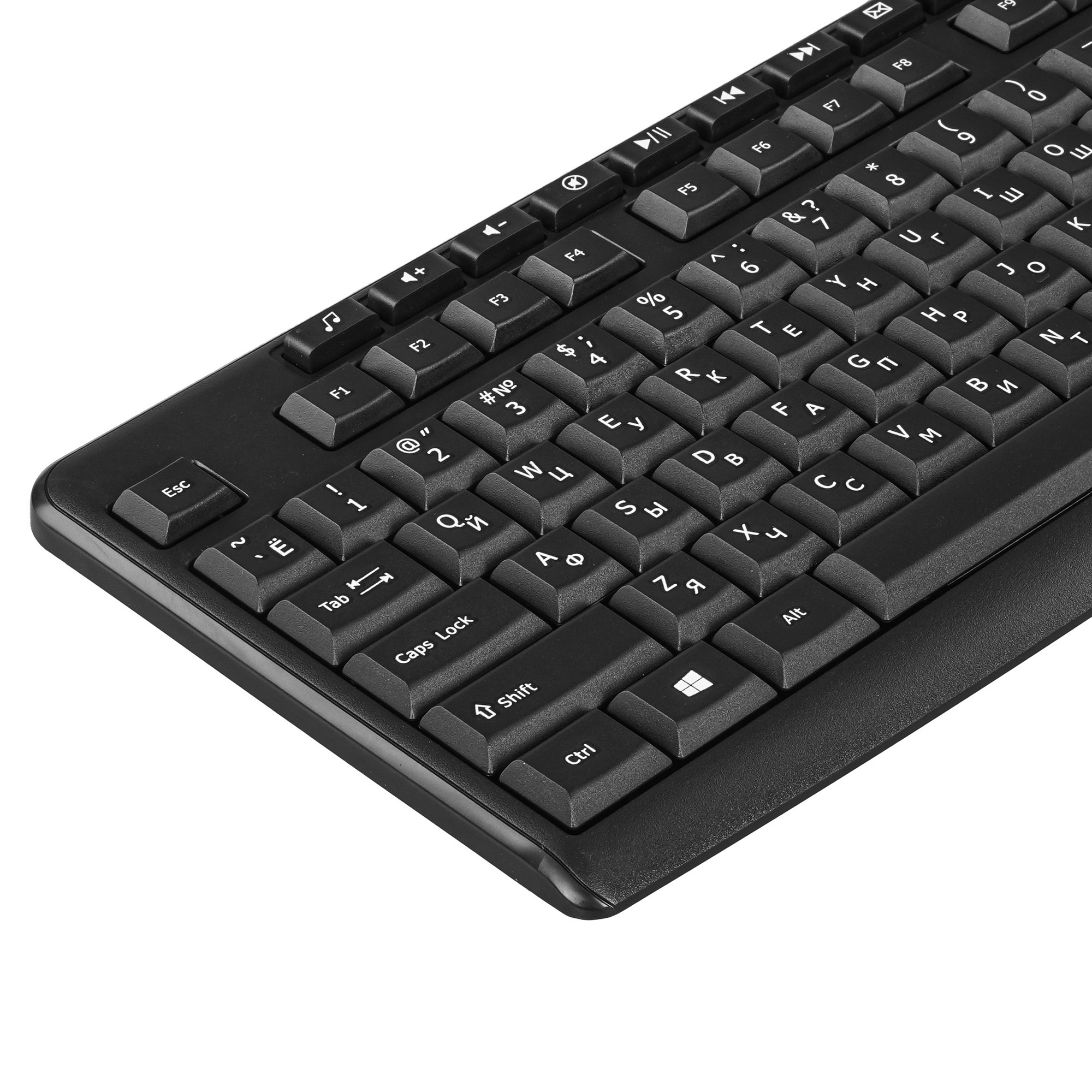 Клавиатура Oklick K225W (1875232) USB, Радиоканал, черный