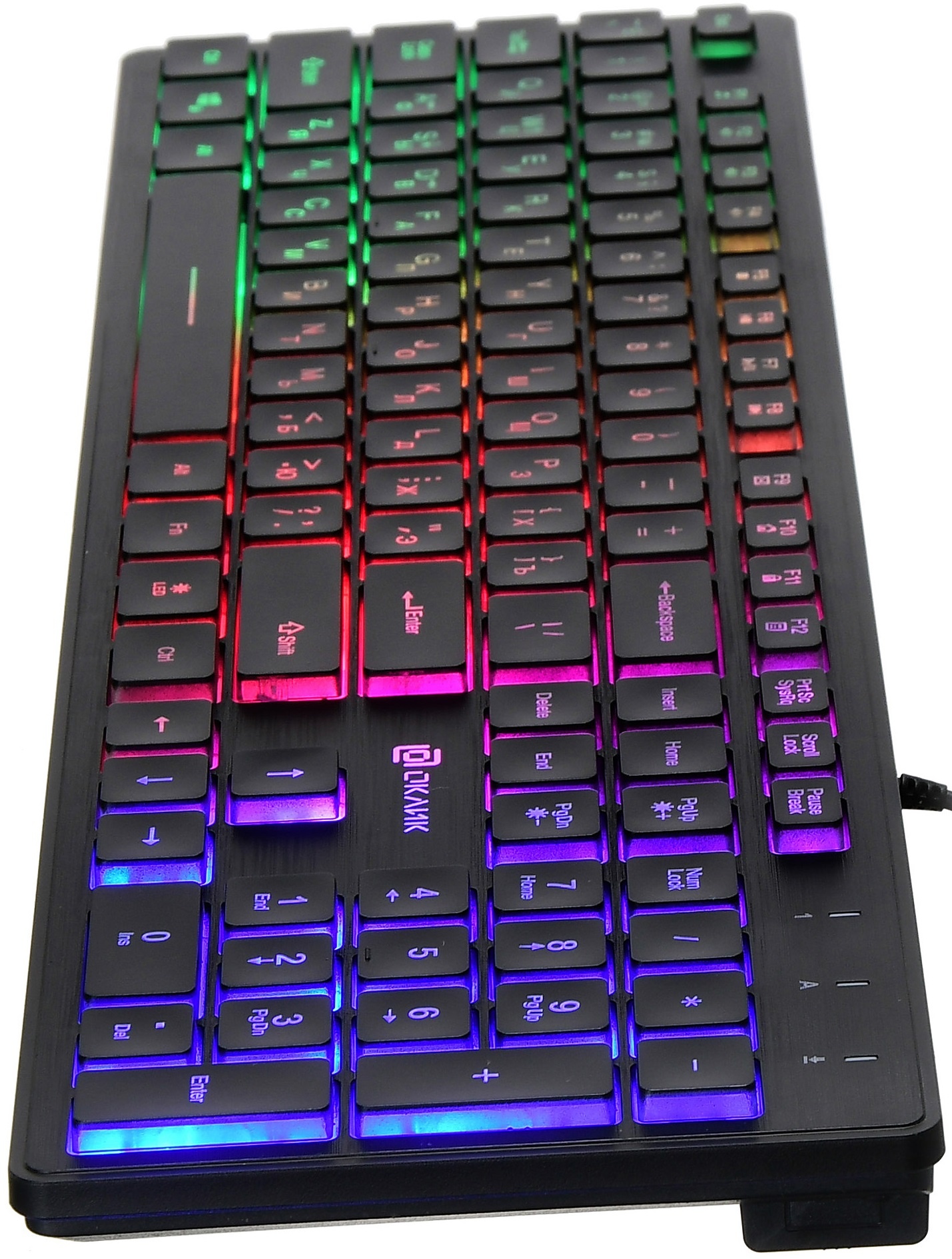 Клавиатура Oklick 550ML [1061618] проводная, USB, белый
