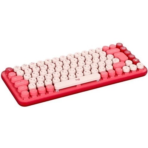 Клавиатура беспроводная Logitech POP KEYS, Heartbreaker Rose (M/N: YR0080/CU0021)