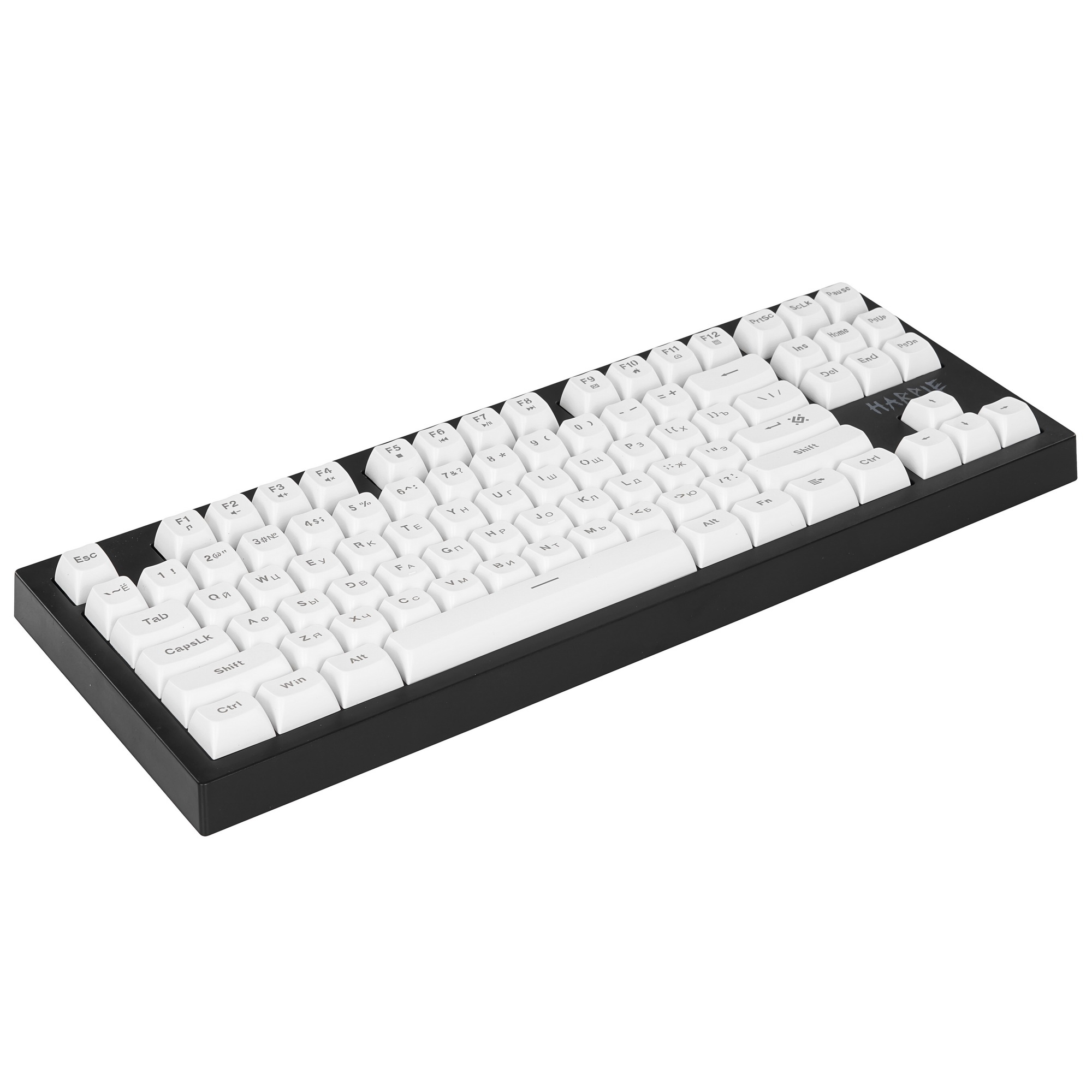 Клавиатура DEFENDER (45401) Harpie GK-401 RU,чер/бел,87кн+FN,радуж,1.5м