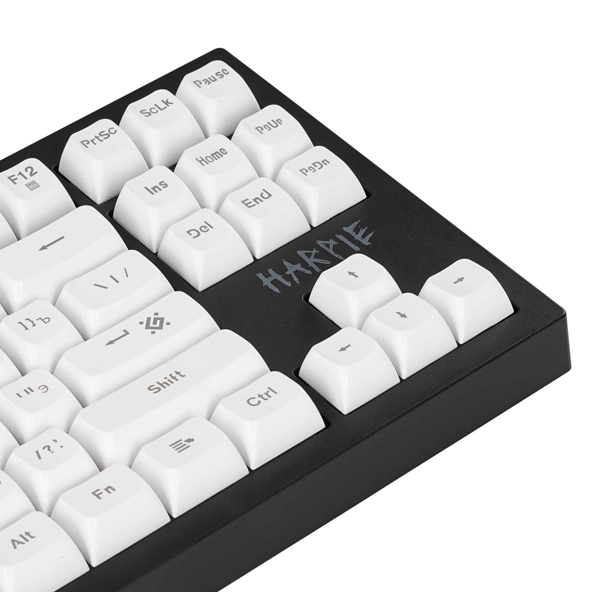 Клавиатура DEFENDER (45401) Harpie GK-401 RU,чер/бел,87кн+FN,радуж,1.5м