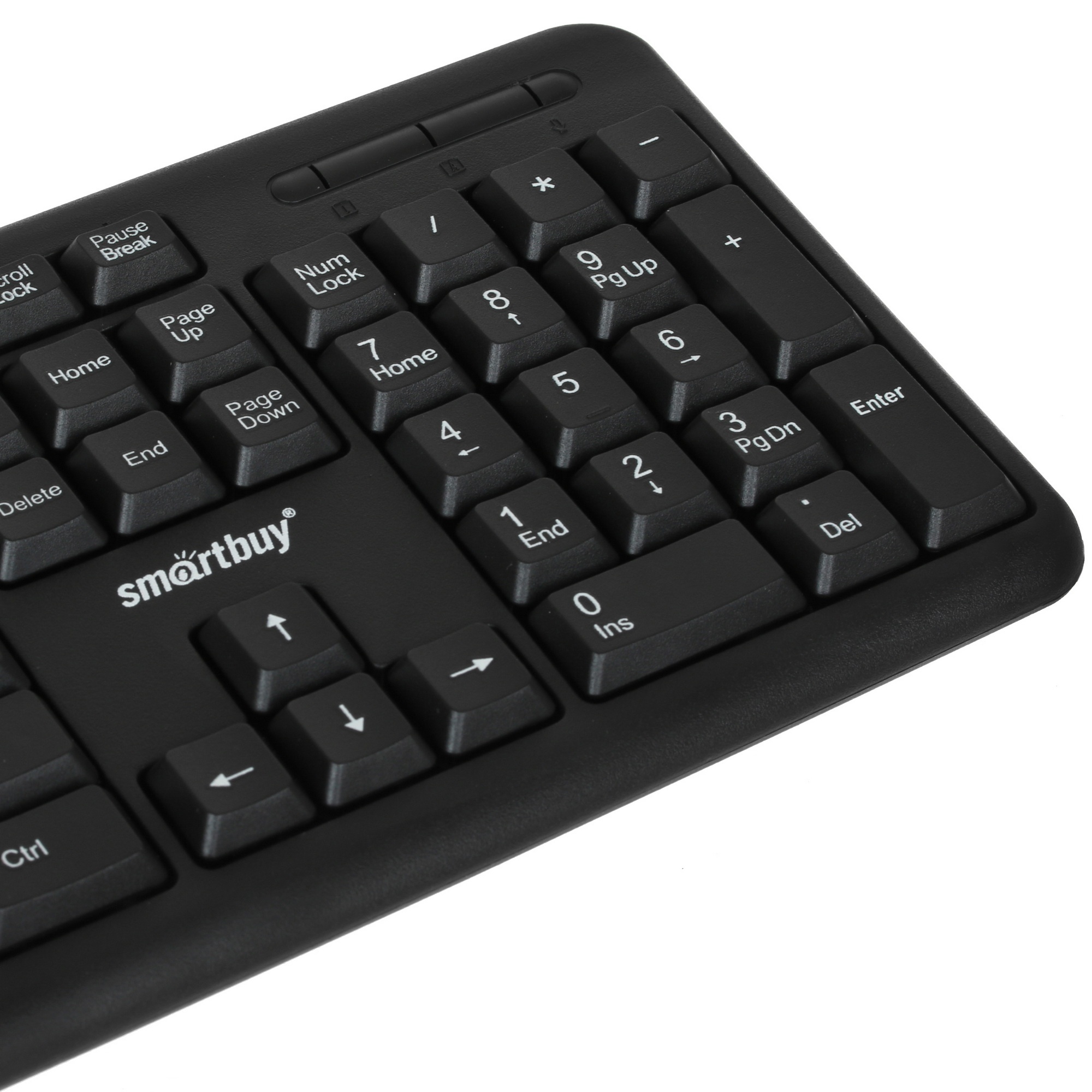 Клавиатуры, мыши Клавиатура проводная Smartbuy ONE 112 USB черная SBK-112U-K