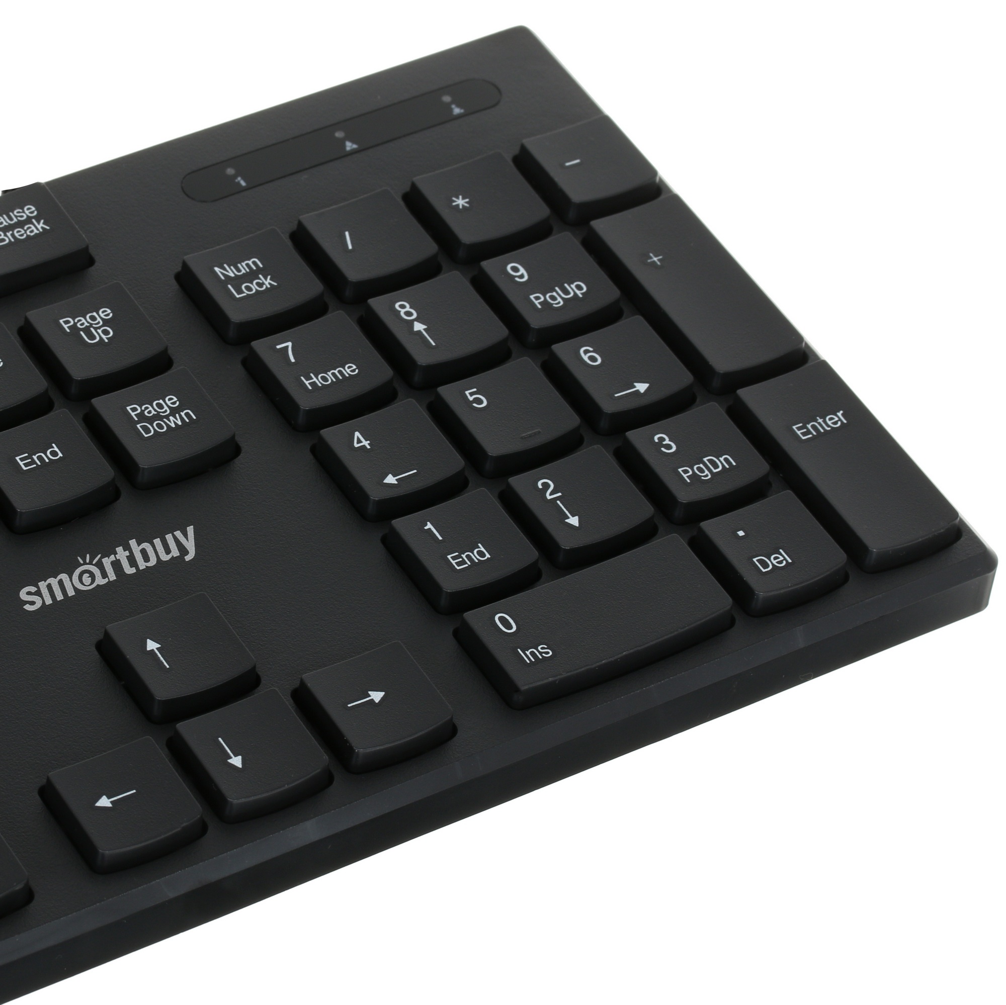 Клавиатура проводная мультимедийная Smartbuy ONE 238 USB черная (SBK-238U-K)