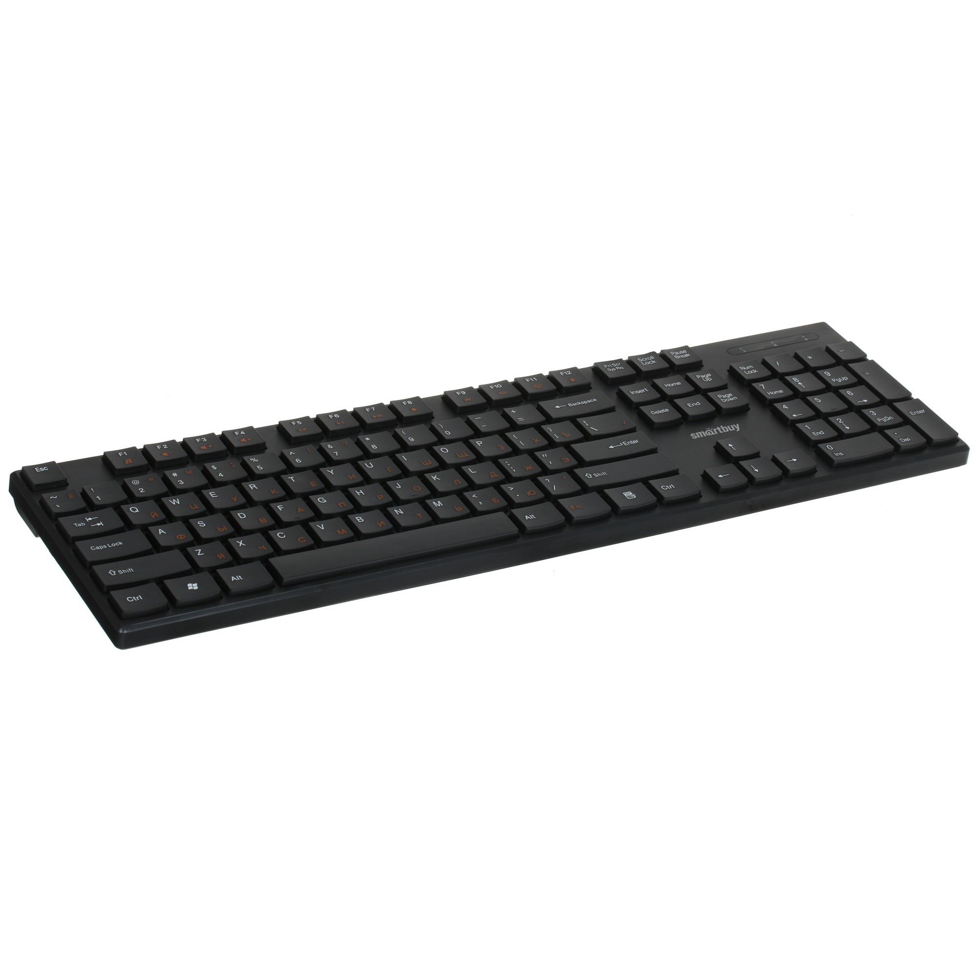 Клавиатура проводная мультимедийная Smartbuy ONE 238 USB черная (SBK-238U-K)