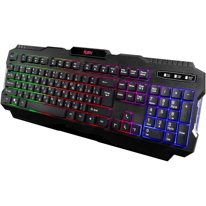 Клавиатура игровая Smartbuy RUSH Warrior 308 USB черная [SBK-308G-K]