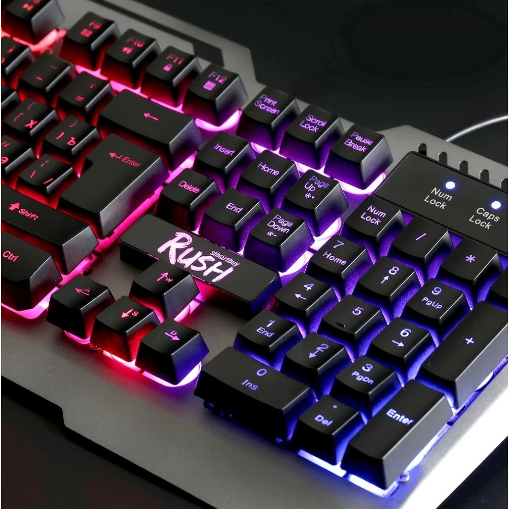 Клавиатура игровая мультимедийная Smartbuy RUSH 354 USB  Black [SBK-354GU-K]