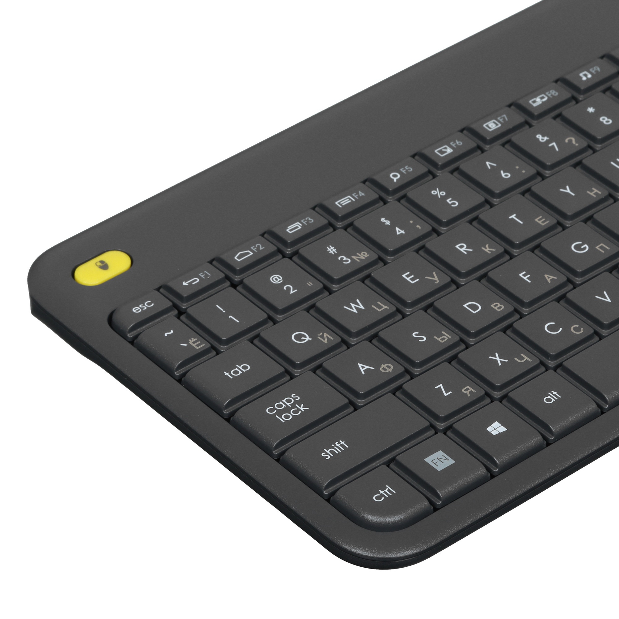 Клавиатура 920-007147 Logitech Keyboard K400 Wireless Touch Plus USB RTL