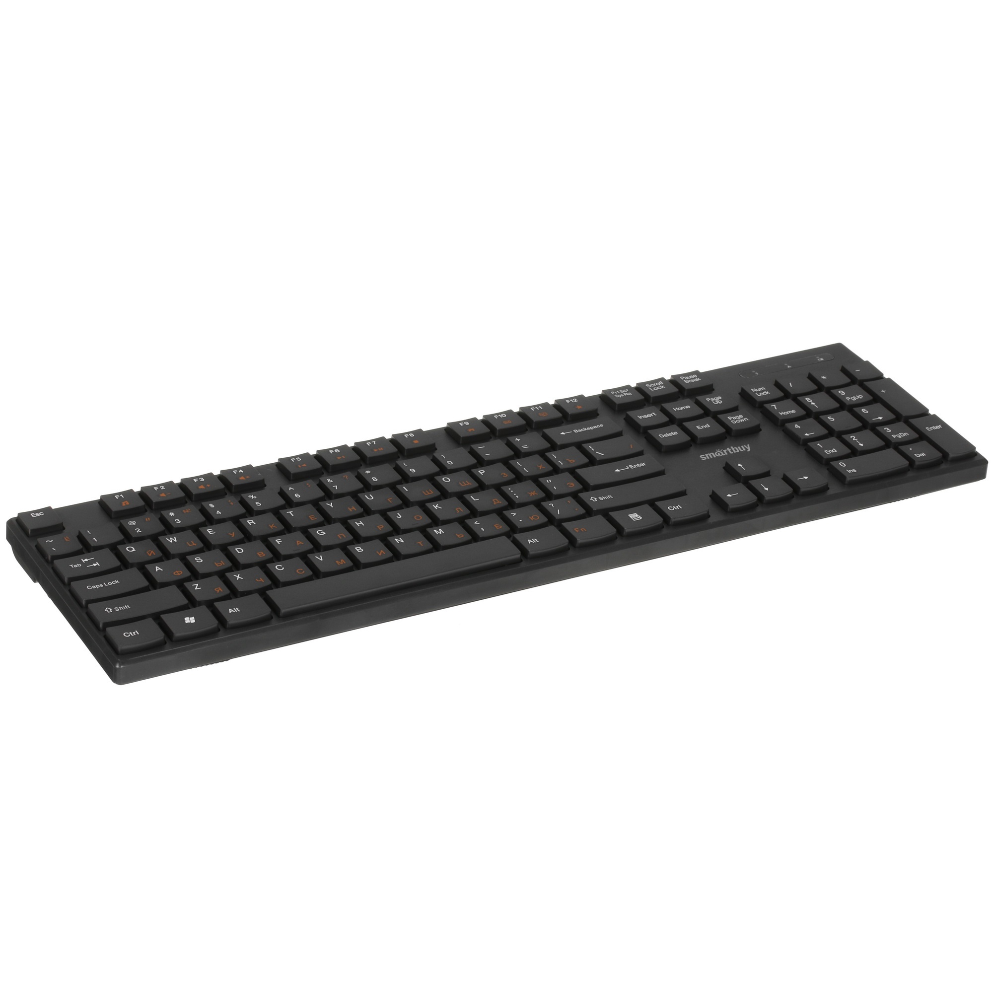Клавиатура беспроводная мультимедийная SMARTBUY (SBK-238AG-K) ОNE 238 USB