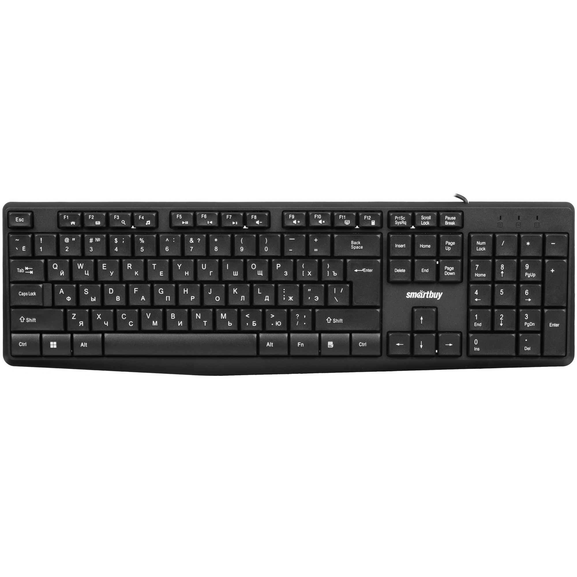Клавиатура проводная SMARTBUY (SBK-220U-K) ONE 220 USB черная