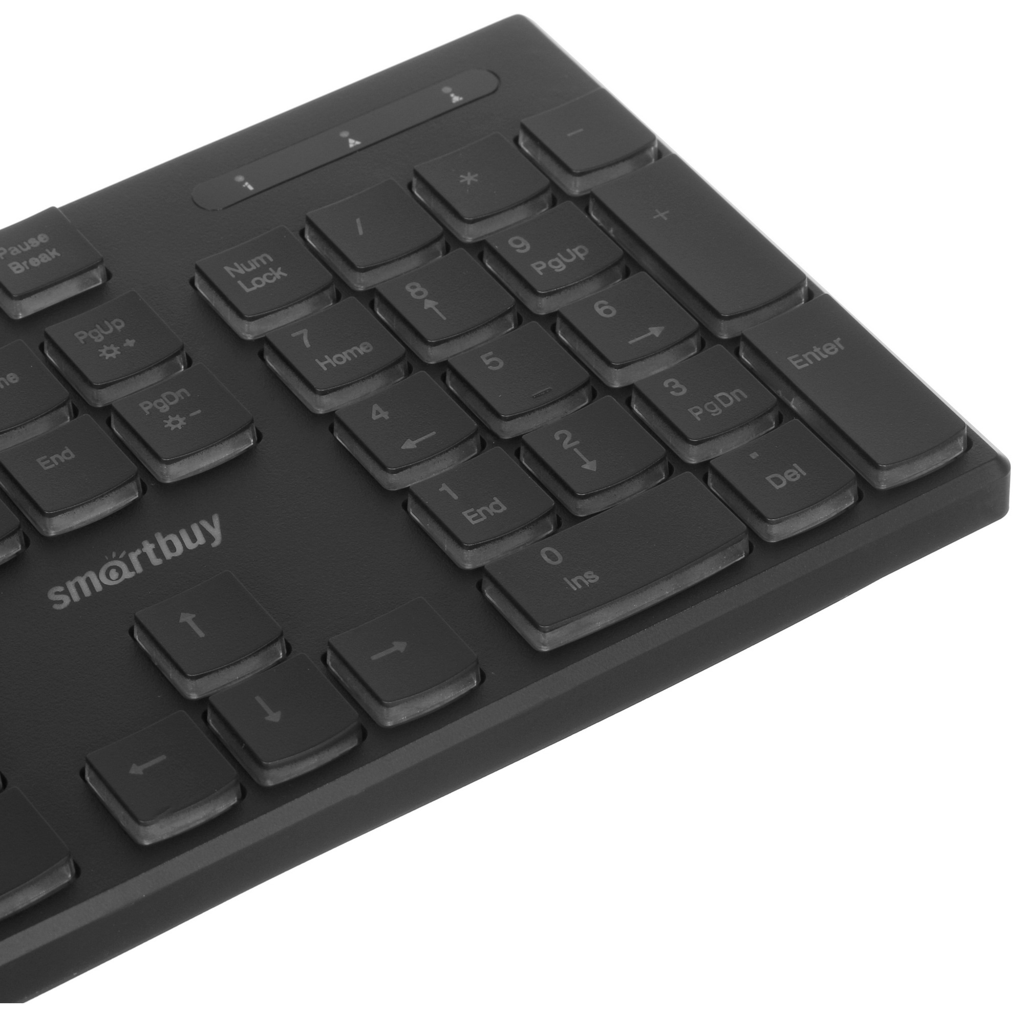 Клавиатура проводная мультимедийная SMARTBUY (SBK-240U-K) ONE 240 USB черный